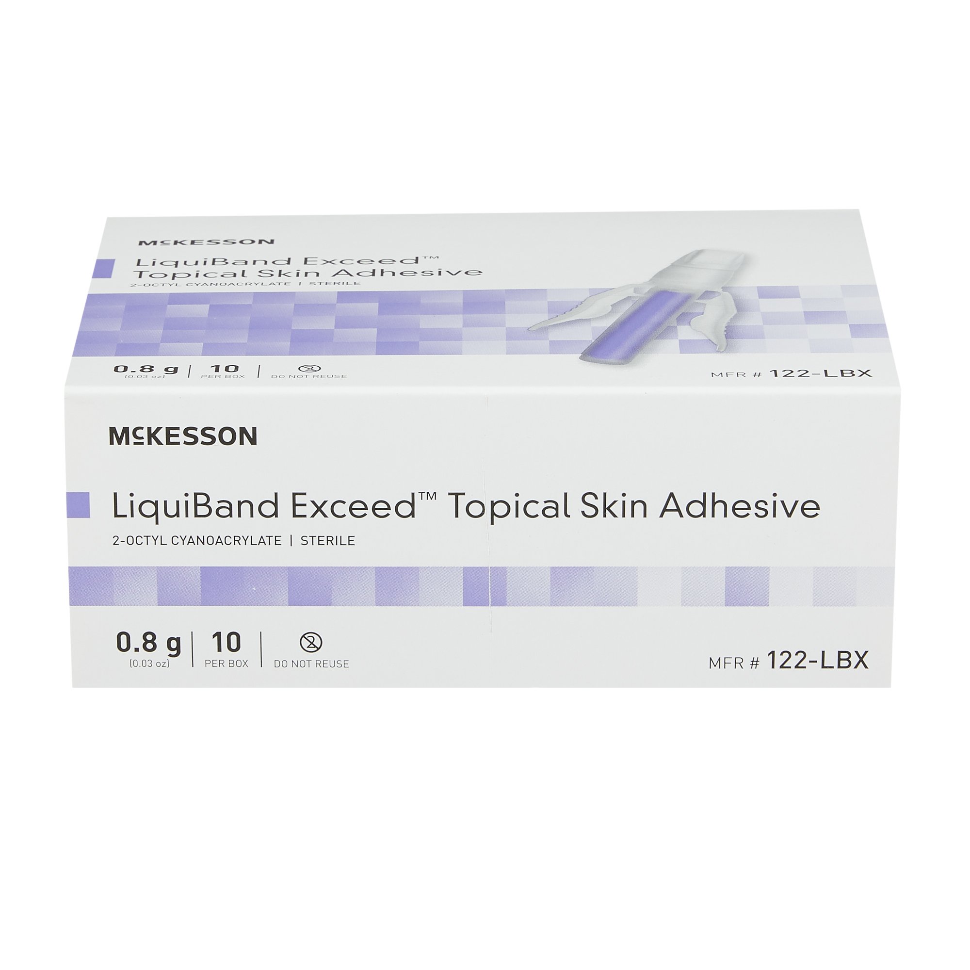 McKesson Brand - 122-LBX McKesson LIQUIBAND® Exceed Topical Skin Adhesive