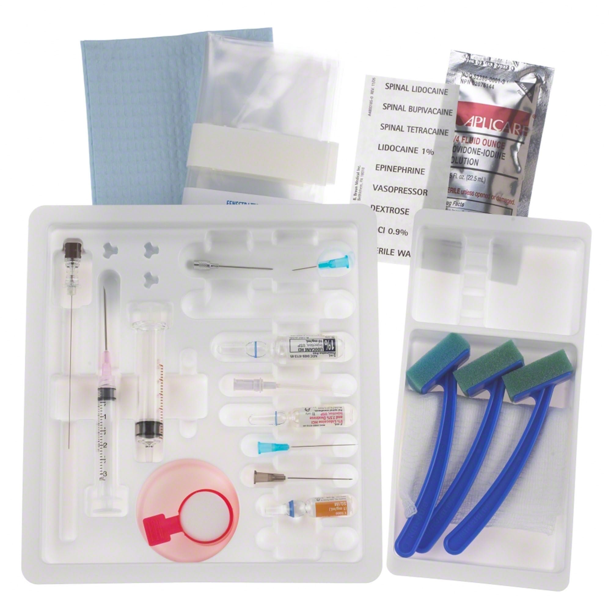 B. Braun - 333881 Spinal Tray Pencan® 24 Gauge 4 Inch