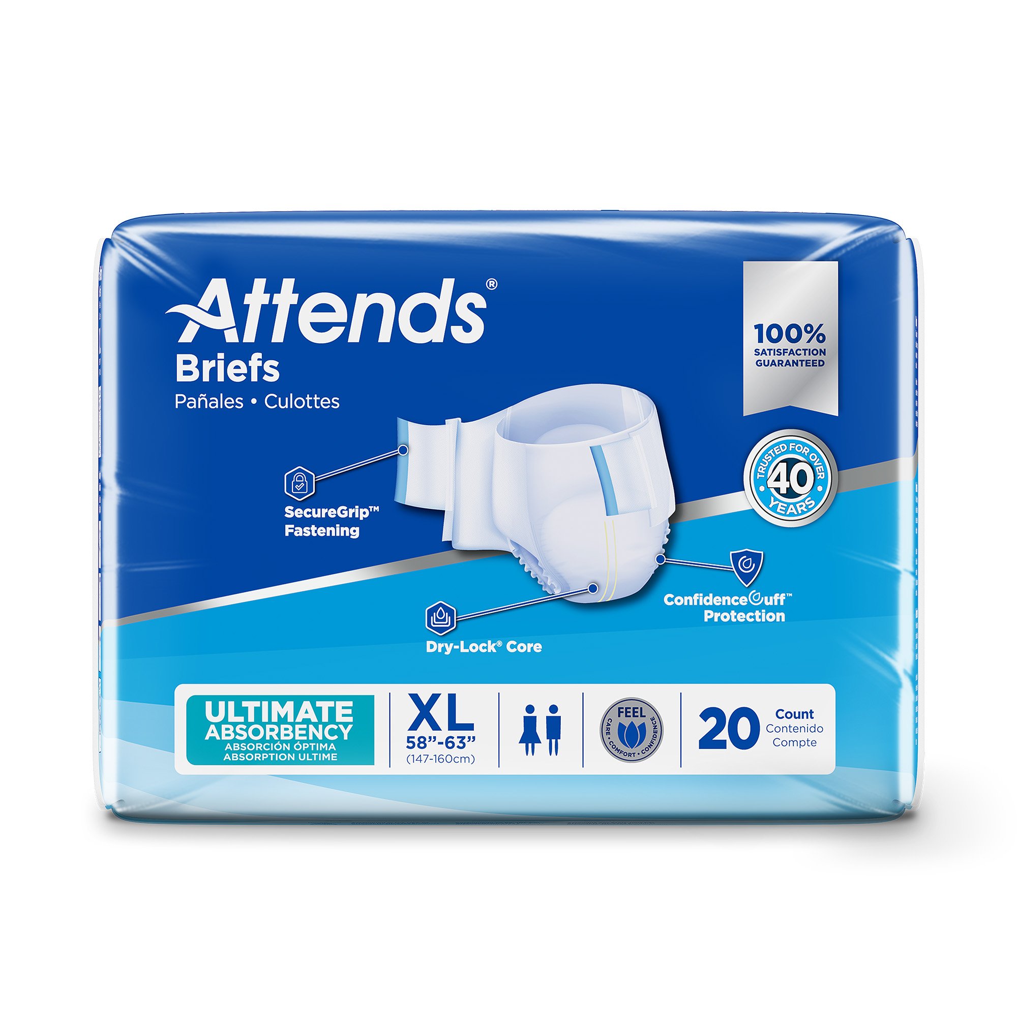 Attends Healthcare Products - DDC40 Attends® Advanced Briefs