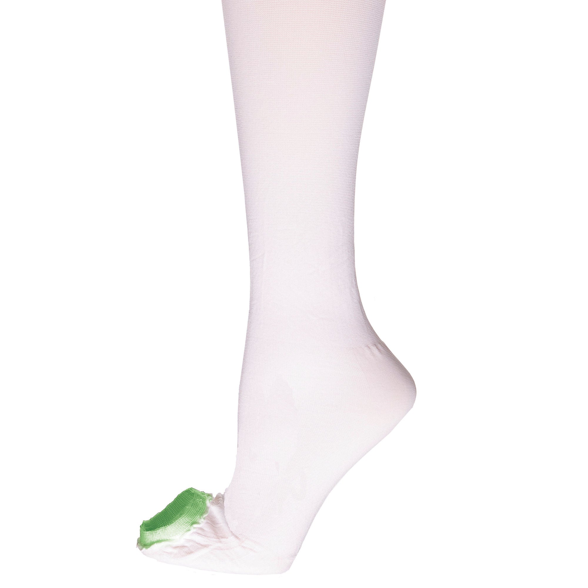 The Pillow Factory Division - 558-04 Anti-embolism Stocking LifeSPAN® Knee High X-Large / Long White Inspection Toe