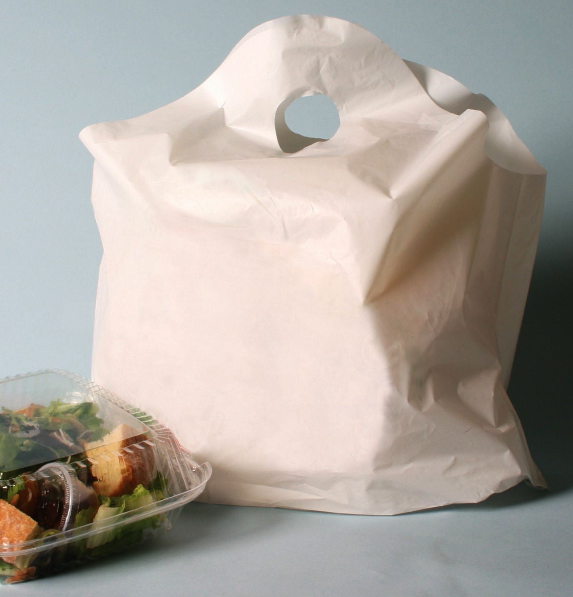 Elkay Plastics - TO242011 Open Ended Handle Bag 20 X 20 X 11 Inch 1.25 mil