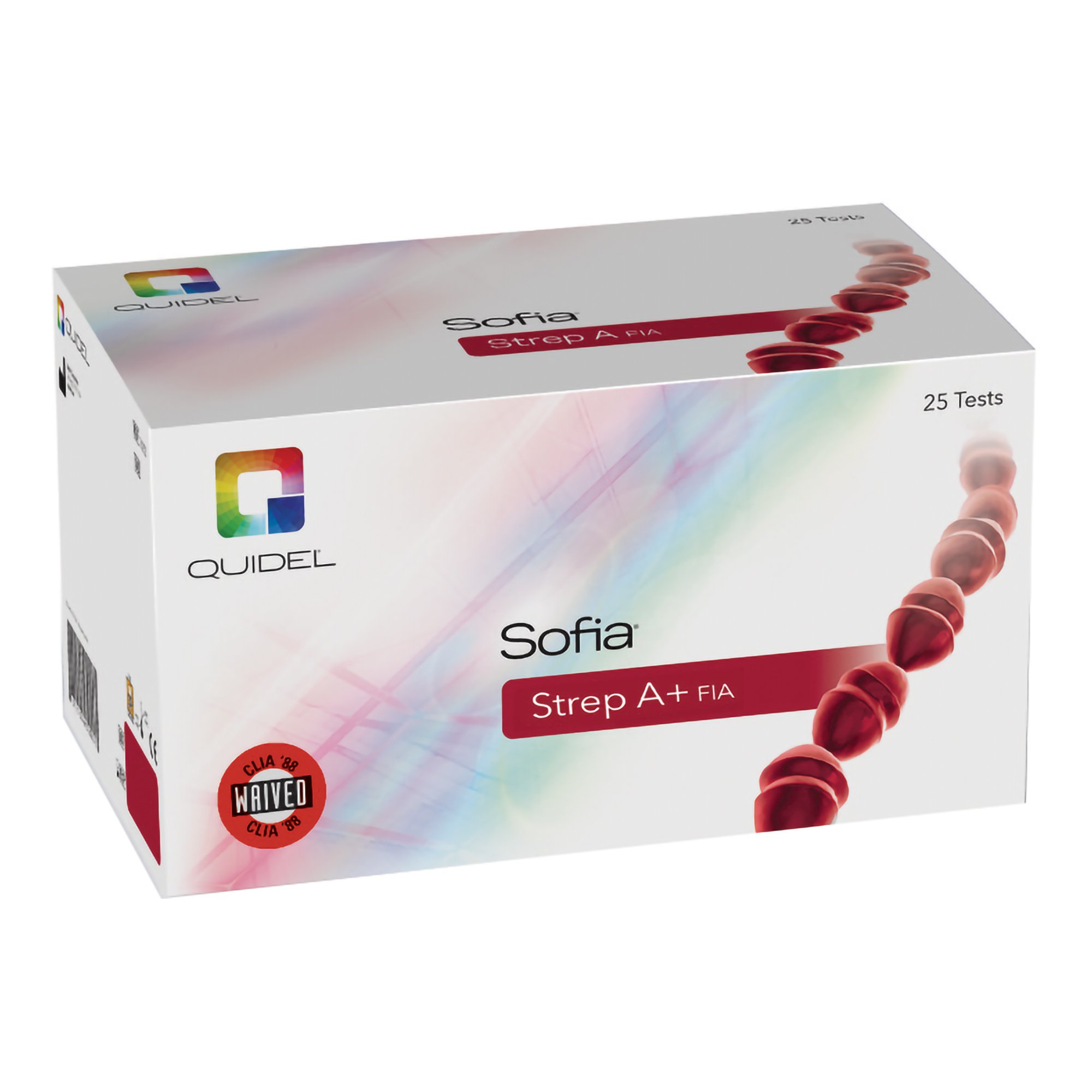 Quidel - 20274 Sofia® Strep A+ FIA Strep A Fluorescence Immunoassay (FIA) Respiratory Test Kit