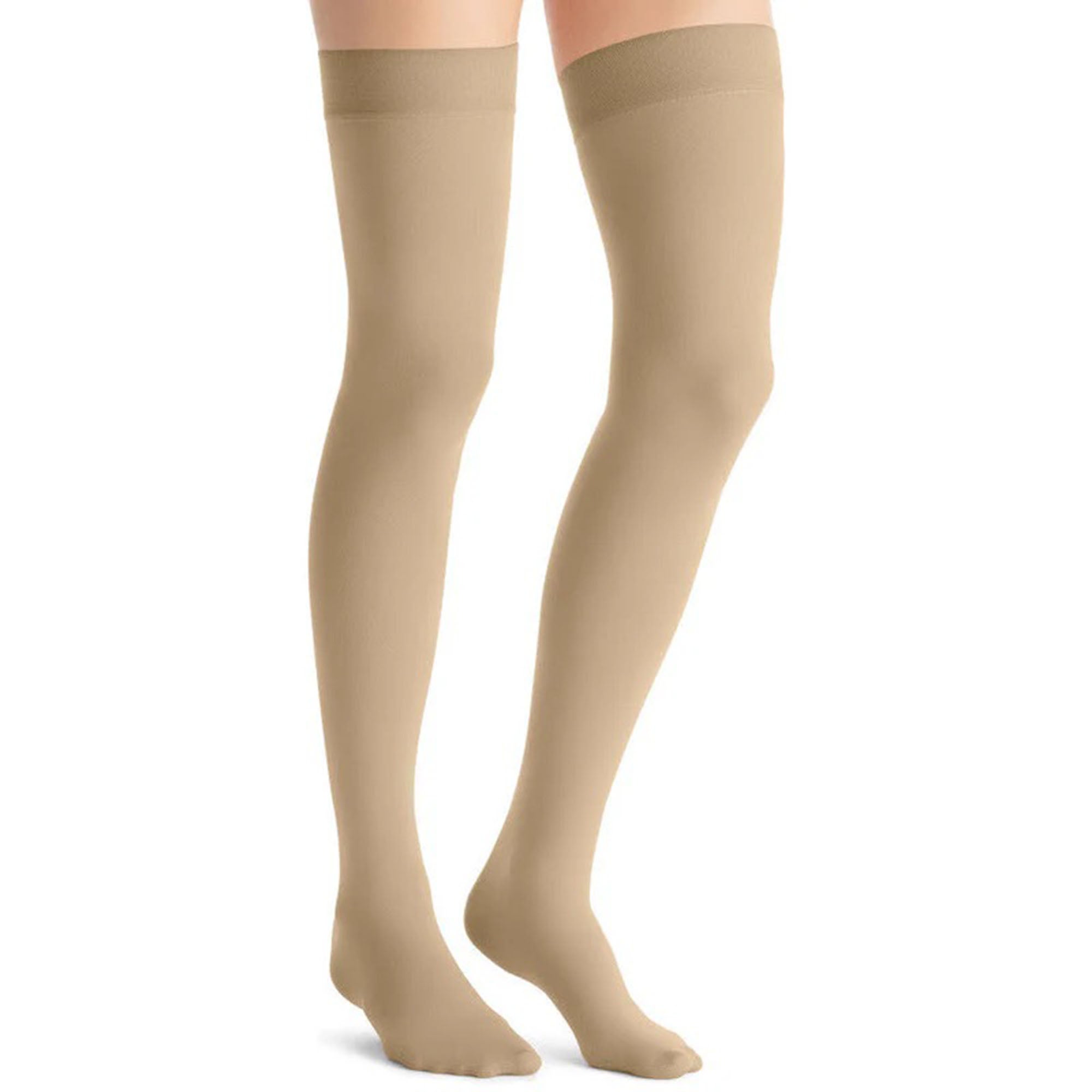 BSN Medical - 115277 Compression Stocking JOBST® Opaque Thigh High X-Large Beige Closed Toe