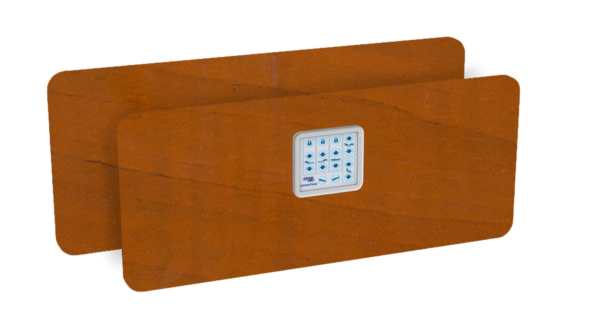 Span America - ST-4311-F05-MTSF Headboard / Footboard Standard Style Summer Flame