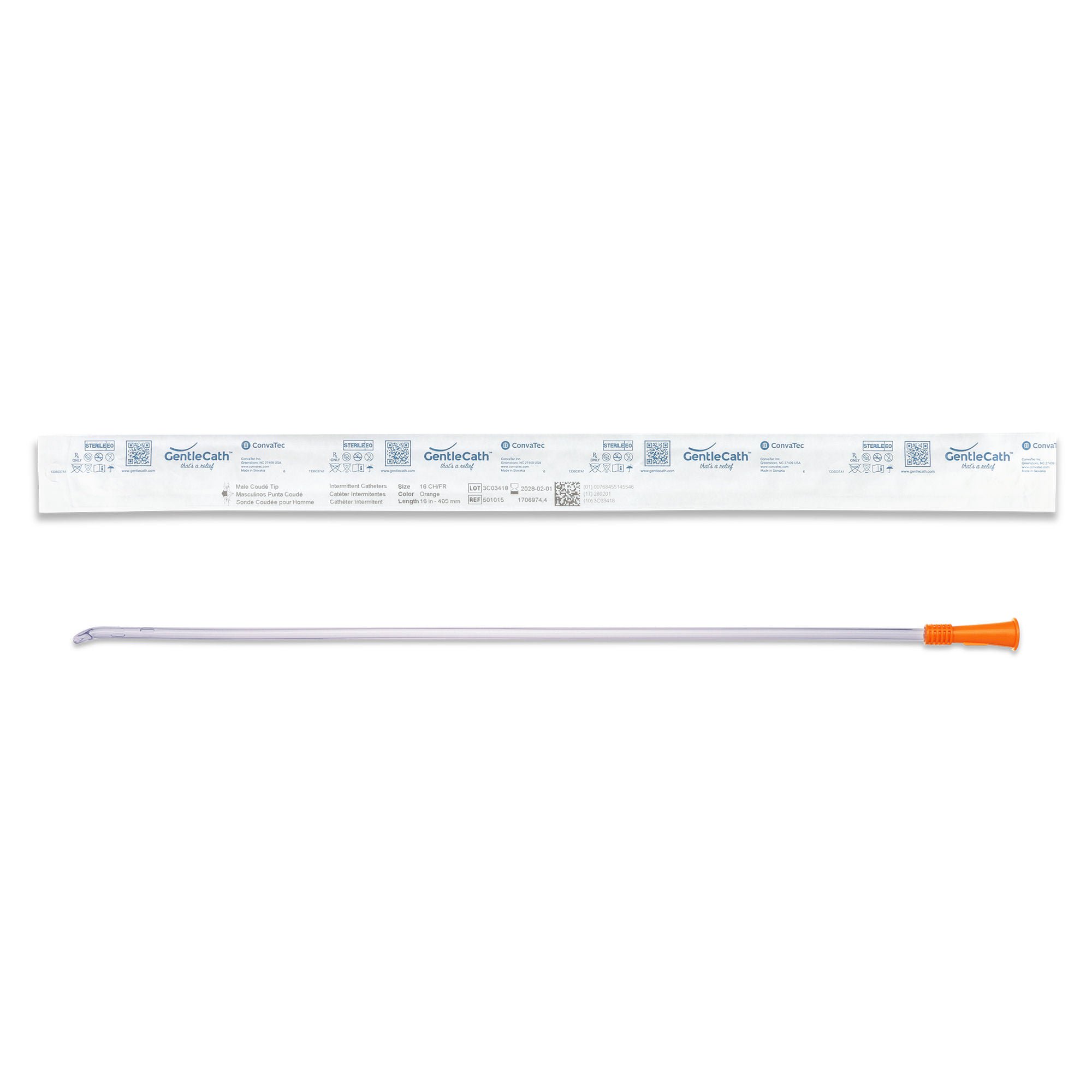 ConvaTec - 501015 GentleCath™ Urethral Catheter