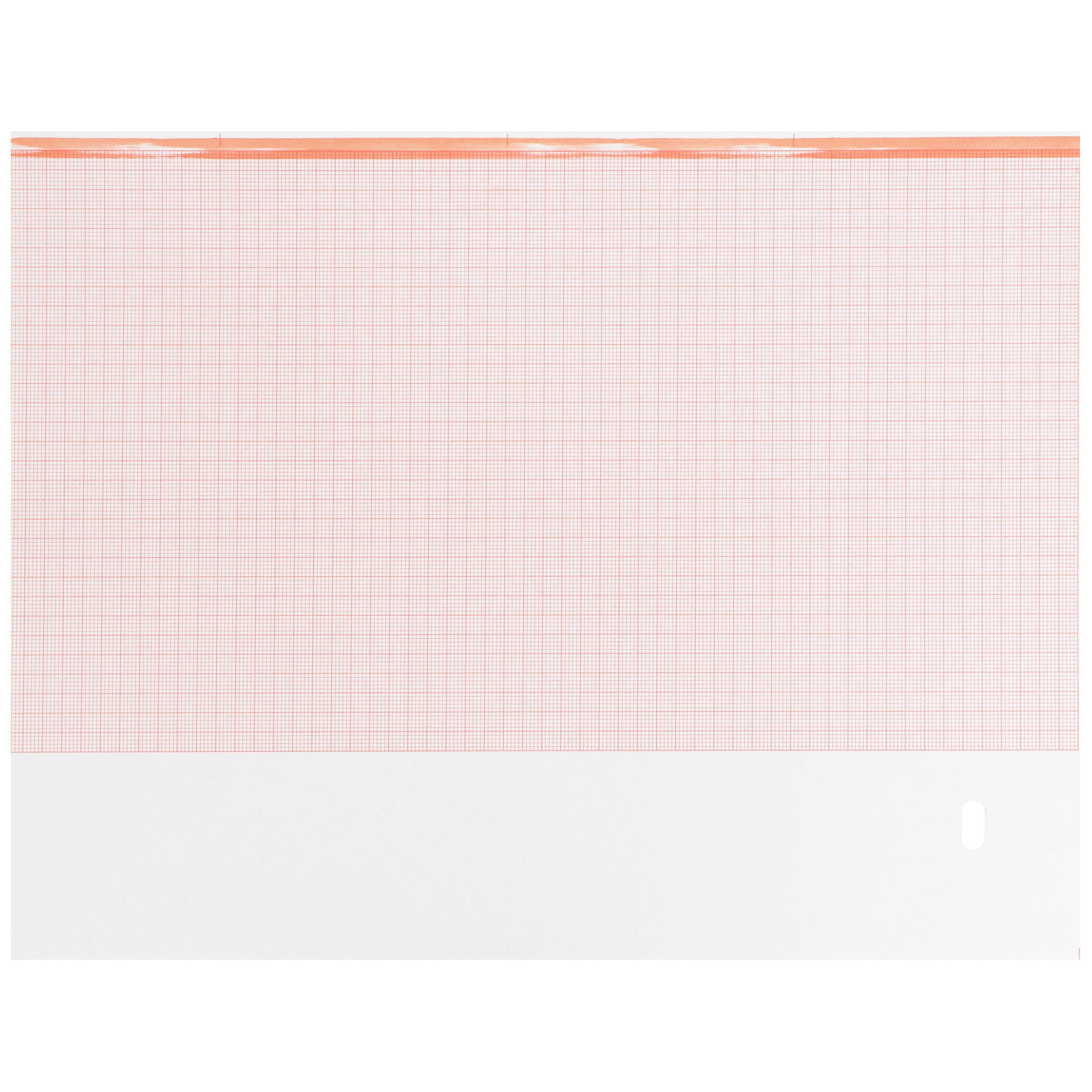 McKesson Brand - 26-9402-061 Recording Chart Paper McKesson Z-Fold Red Grid
