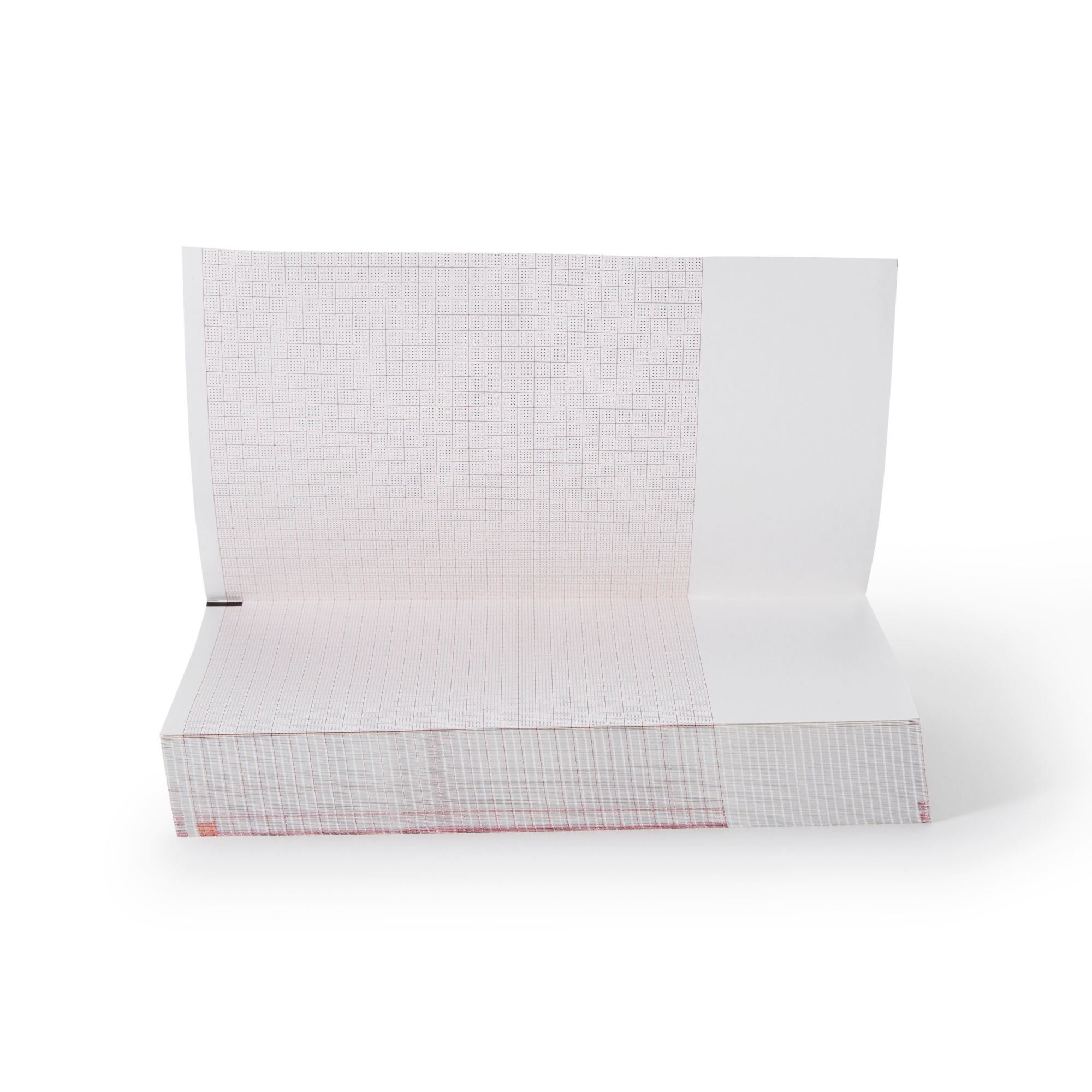 McKesson Brand - 26-007989 Recording Chart Paper McKesson Z-Fold Red Grid