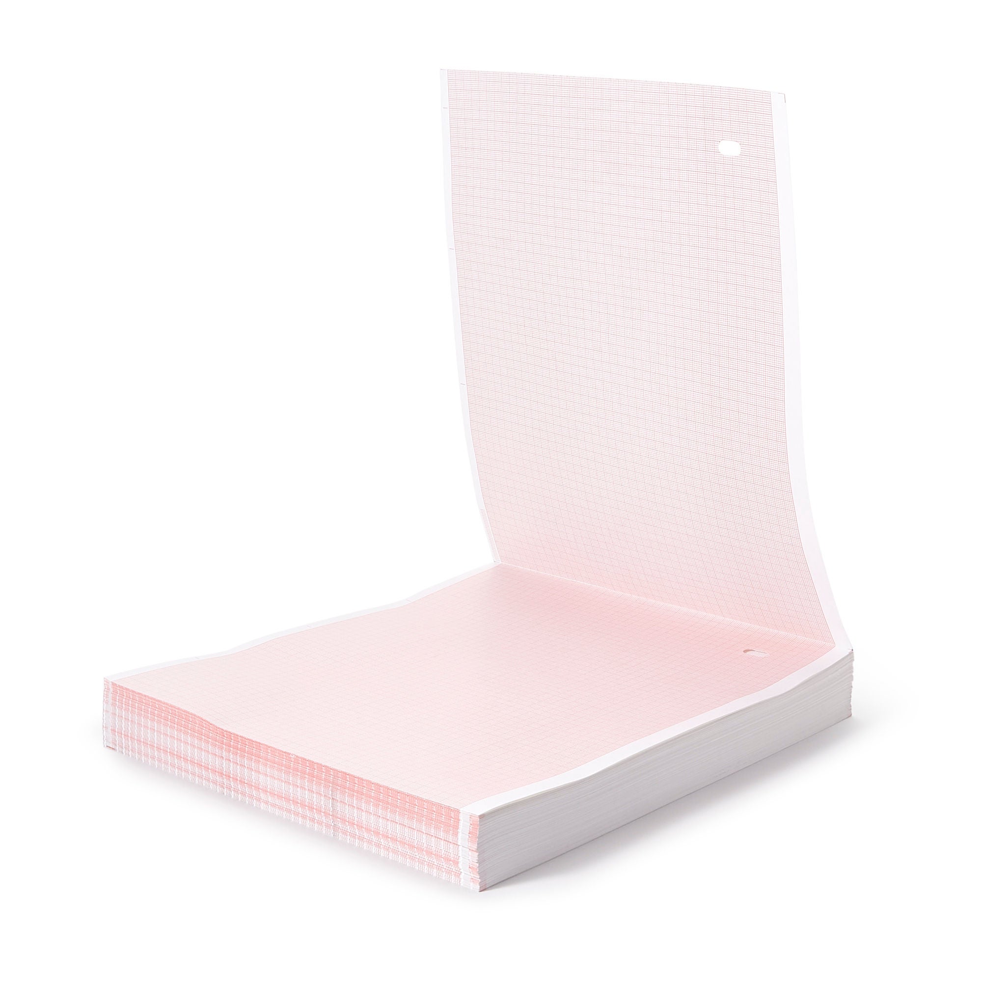 McKesson Brand - 26-9402-020 Recording Chart Paper McKesson Z-Fold Red Grid