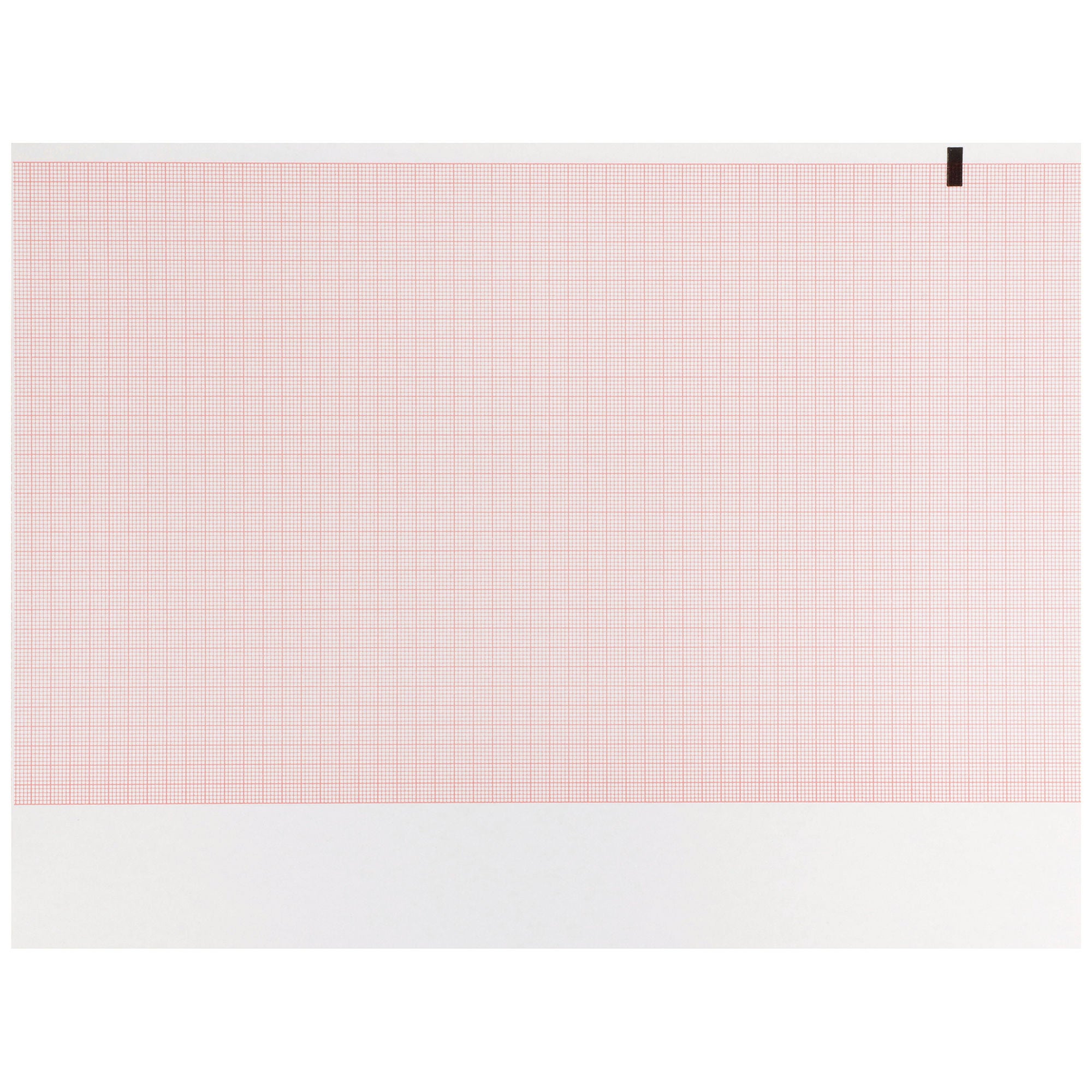 McKesson Brand - 26-94018-0000 Recording Chart Paper McKesson Z-Fold Red Grid