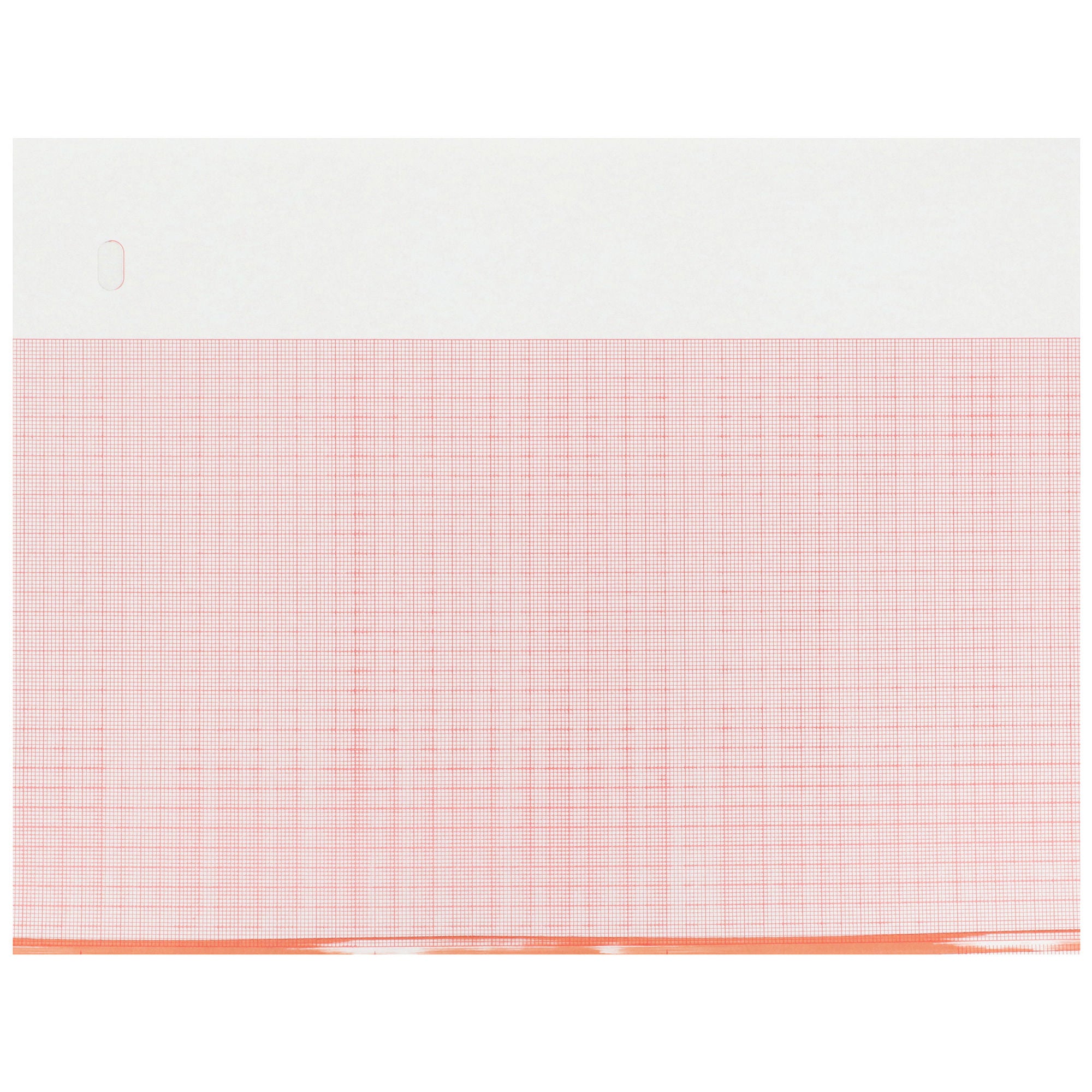 McKesson Brand - 26-9402-024 Recording Chart Paper McKesson Z-Fold Red Grid