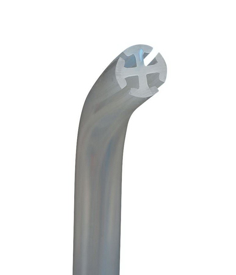 Medline - DYNJWE2189 Wound Drain Tube Medline Round/Full Type With Trocar 4 Channel Type 15 Fr. Size Sterile