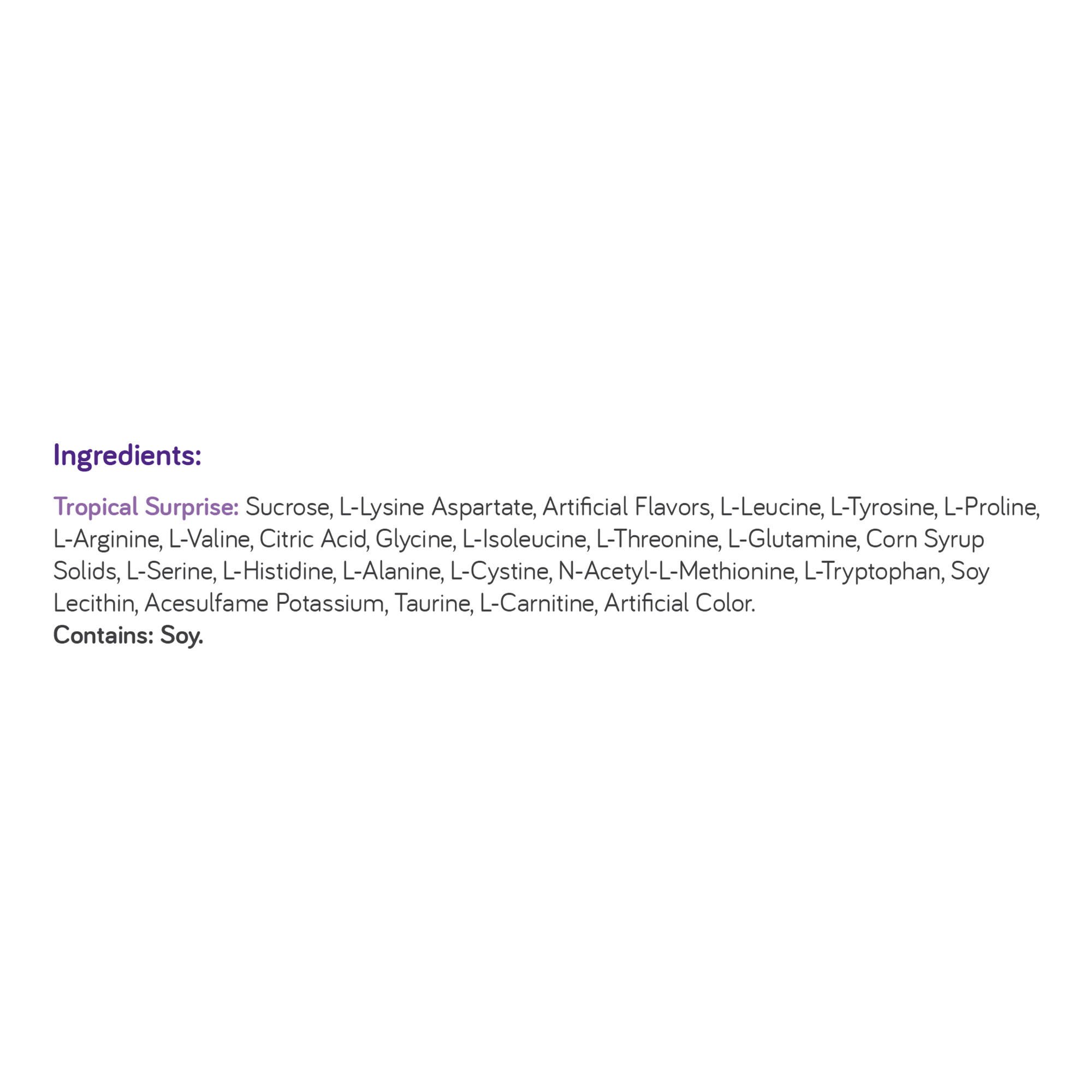 Nutricia North America - 49257 Phlexy-10® Tropical Surprise Phenylalanine-Free Drink Mix