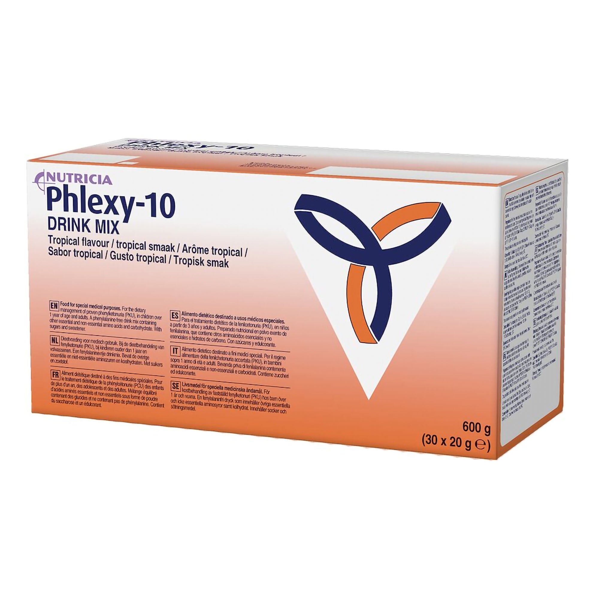 Nutricia North America - 49257 Phlexy-10® Tropical Surprise Phenylalanine-Free Drink Mix