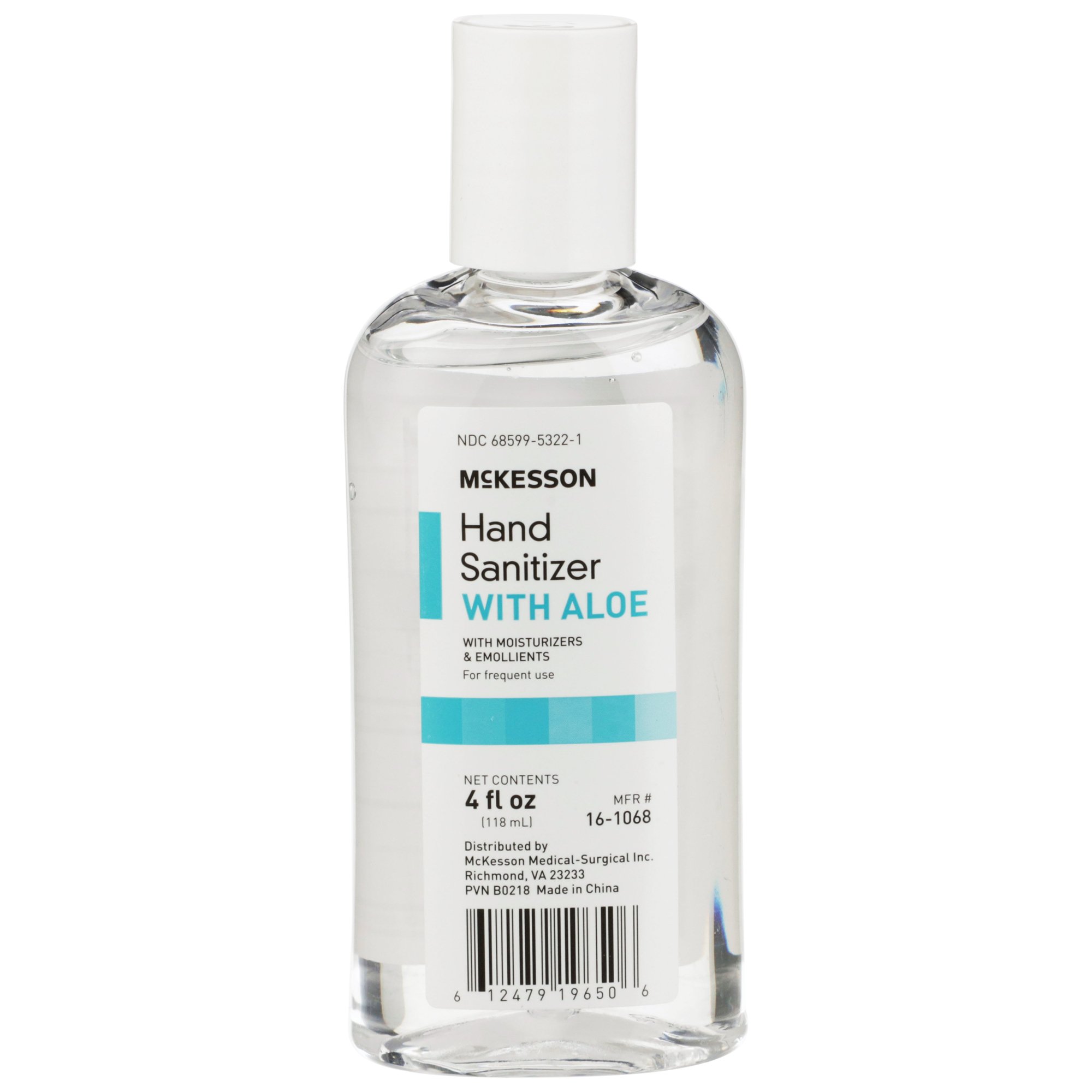 McKesson Brand - 16-1068 McKesson Gel Hand Sanitizer with Aloe 4 oz.
