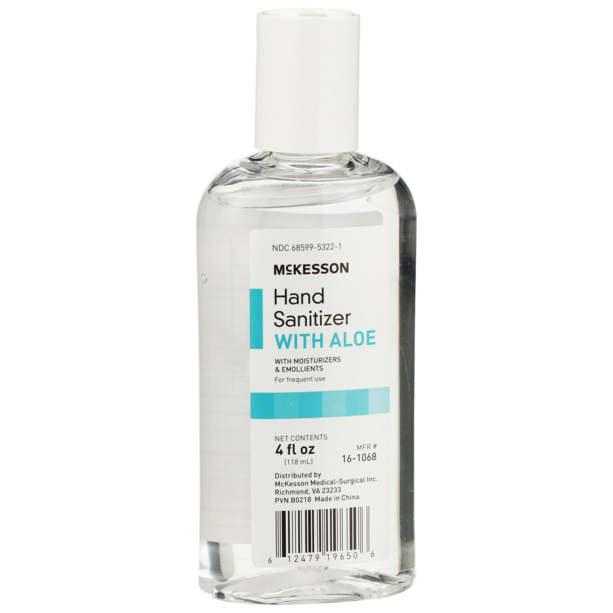 McKesson Brand - 16-1068 McKesson Gel Hand Sanitizer with Aloe 4 oz.