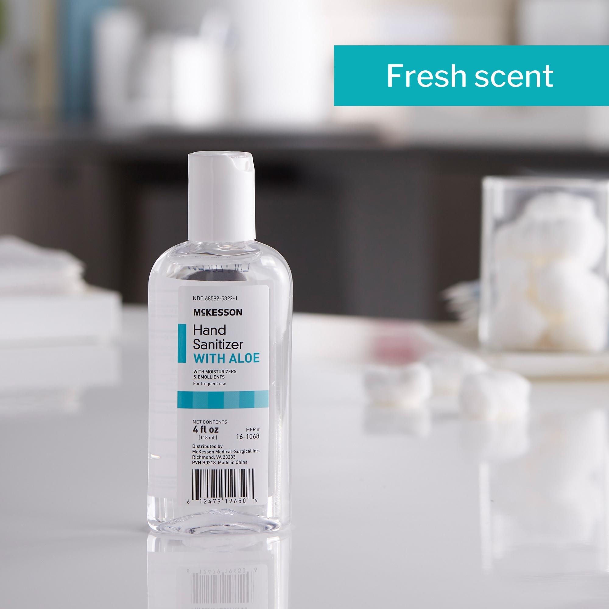 McKesson Brand - 16-1068 McKesson Gel Hand Sanitizer with Aloe 4 oz.