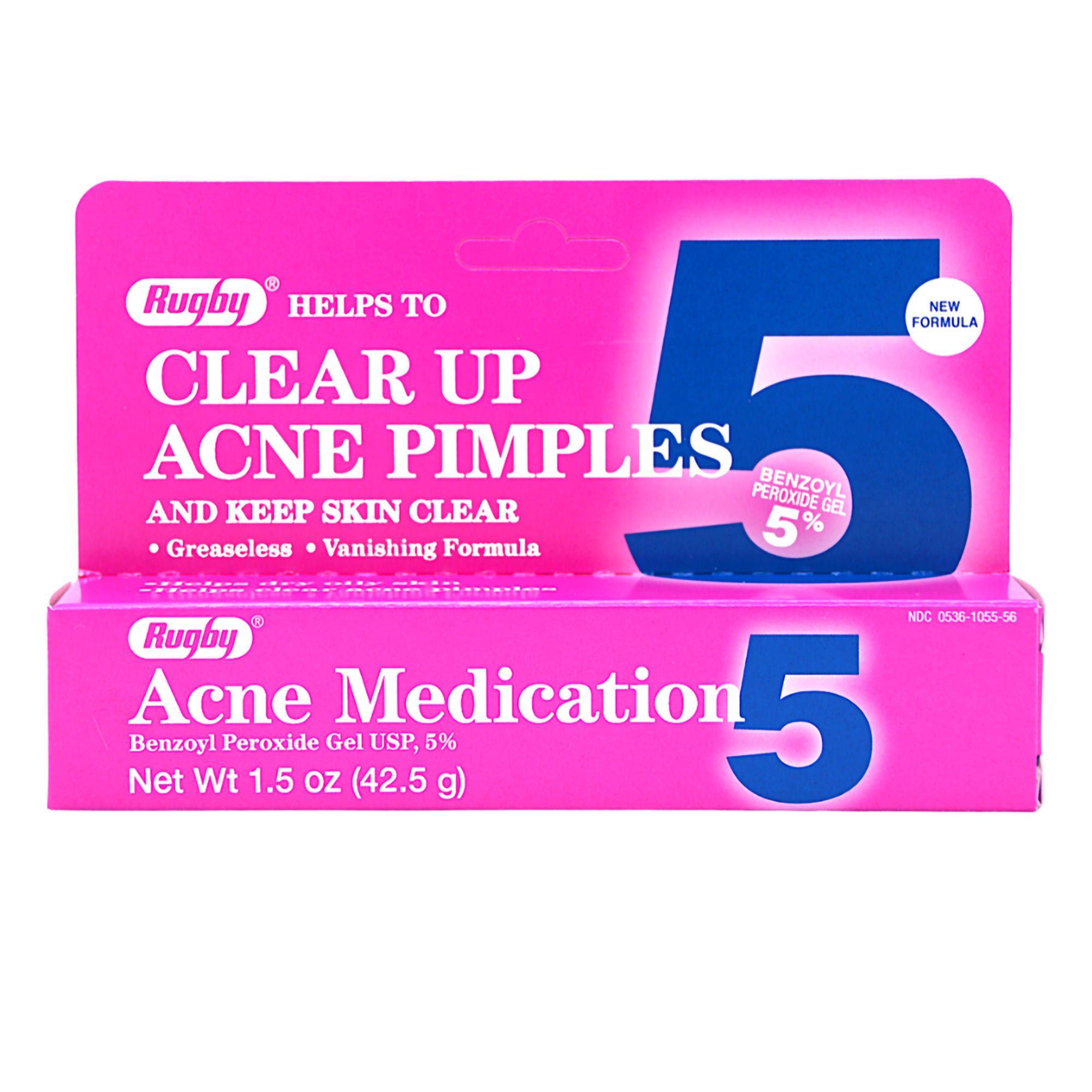 Major Pharmaceuticals - 00536105556 Rugby® Clear Up Acne Pimples