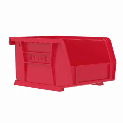 Akro-Mils - 30210RED Storage Bin AkroBins® Red Plastic 3 X 4-1/8 X 5-3/8 Inch