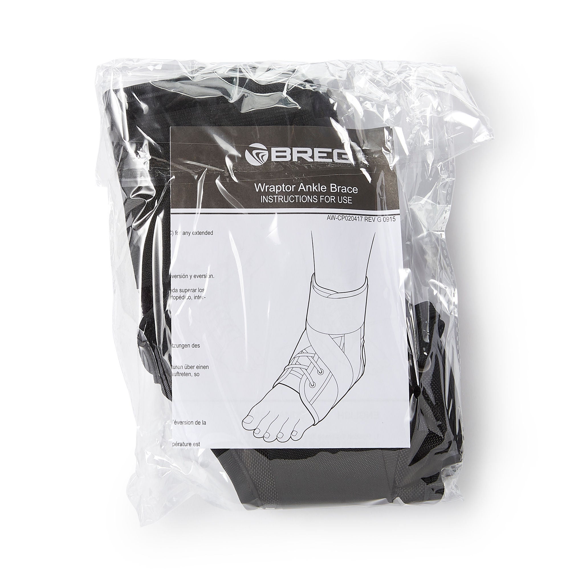 Breg - SA702007 Breg® Wraptor Lace-Up Ankle Brace