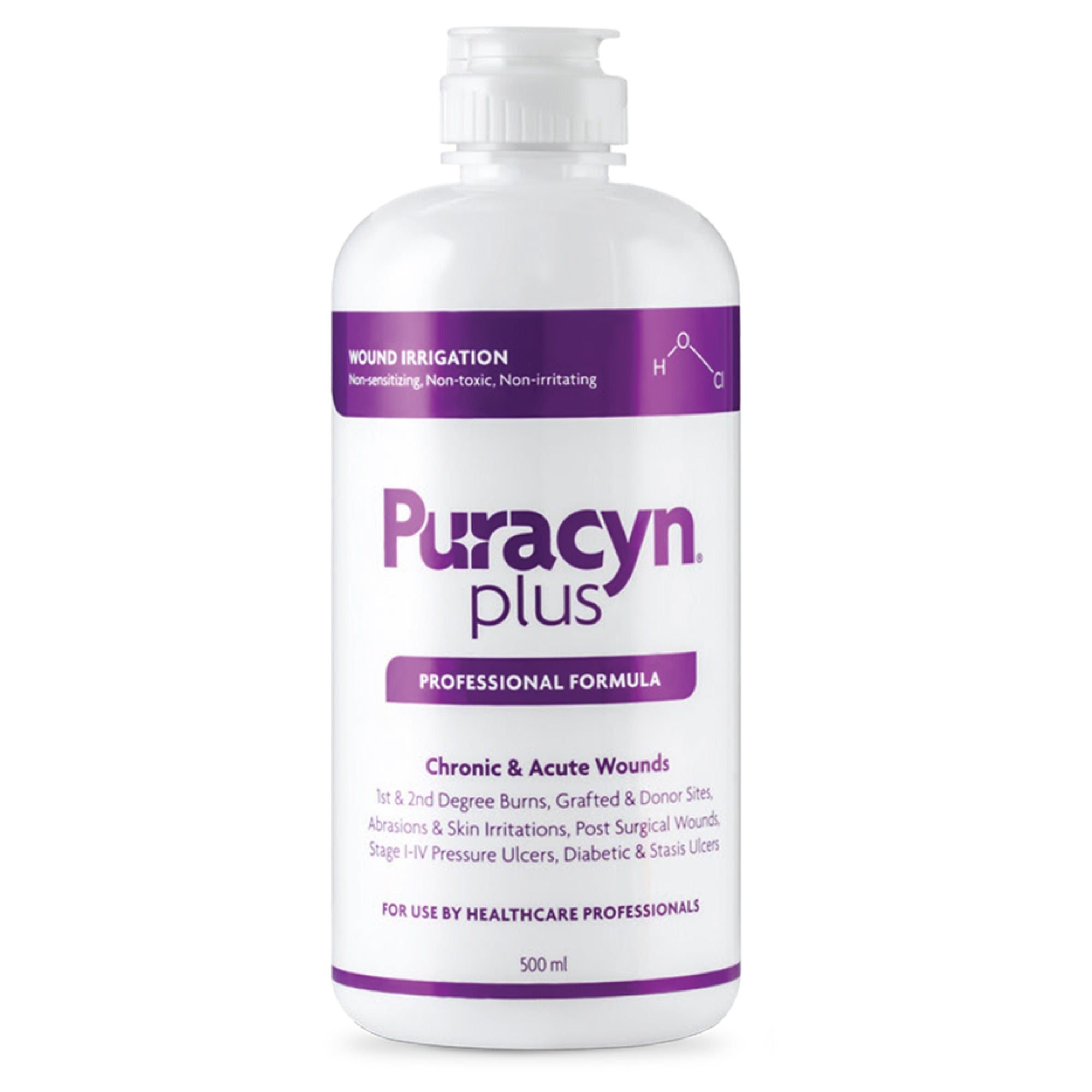 Innovacyn - 6516 Wound Cleanser Puracyn® Plus 16.9 oz. Flip Top Bottle NonSterile Antimicrobial