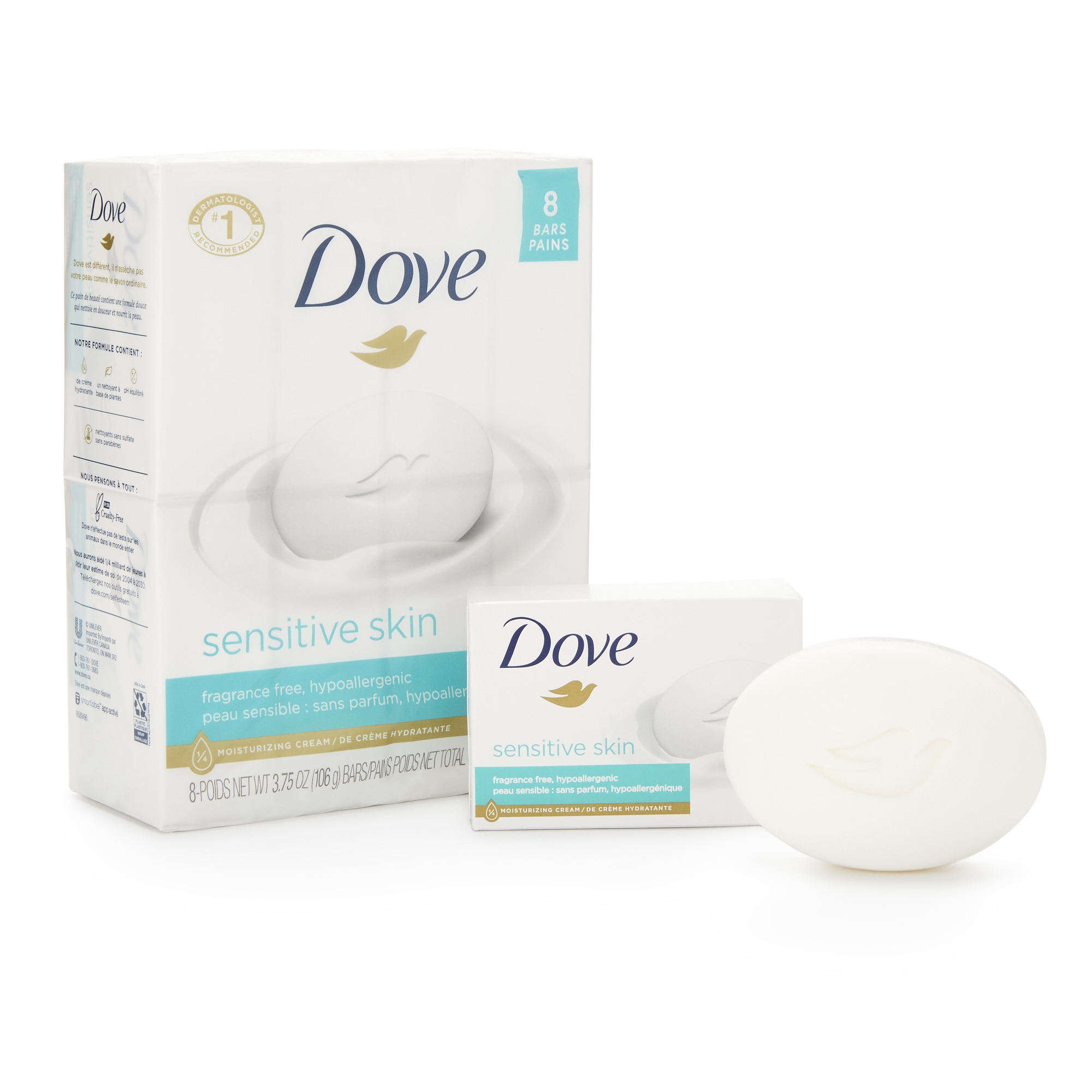 Essendant Co-United Stationers - DVOCB613789 Dove® Sensitive Skin Soap