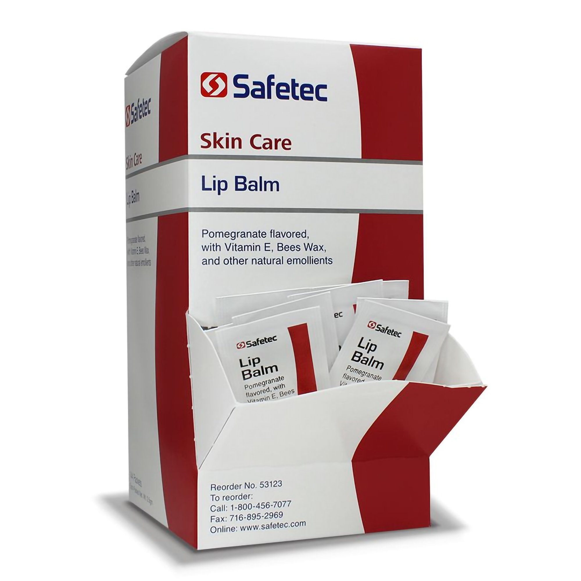 Safetec of America - 53123 Safetec® Lip Balm