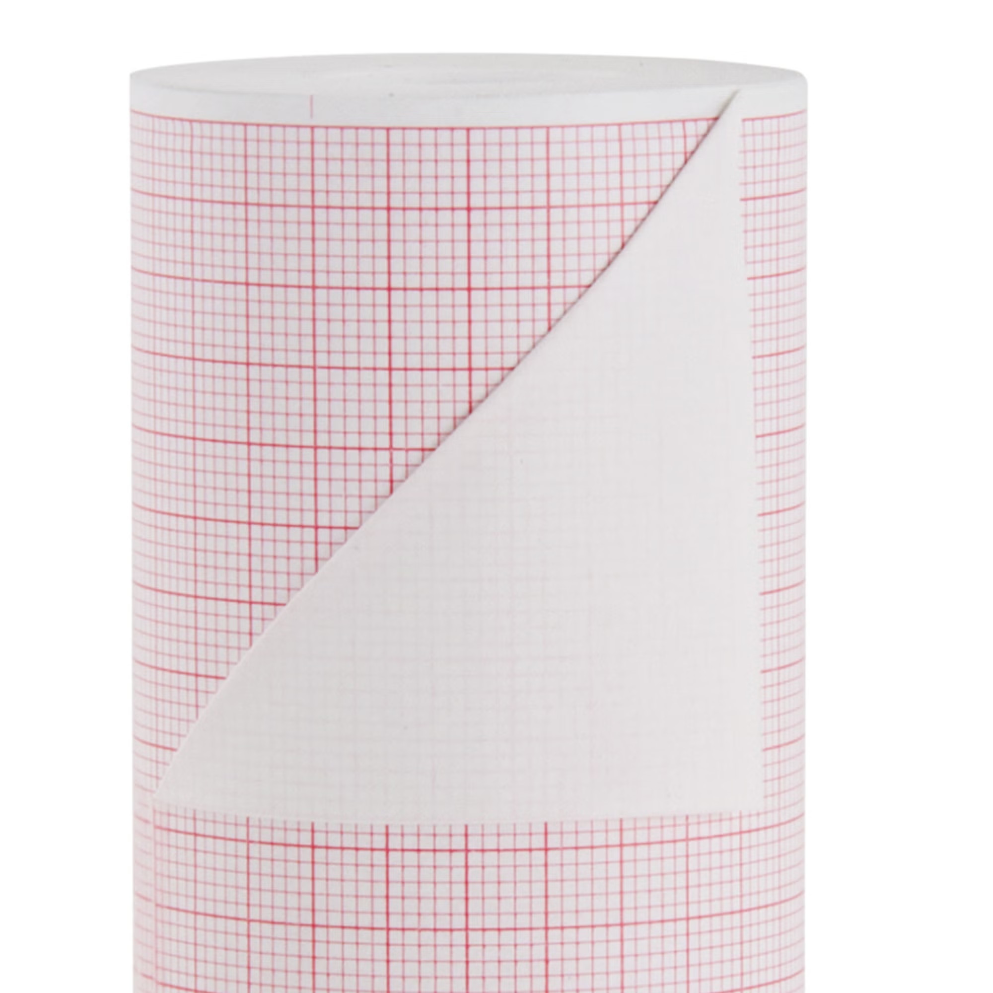 McKesson Brand - 26-LP12 Recording Chart Paper McKesson Roll Red Grid