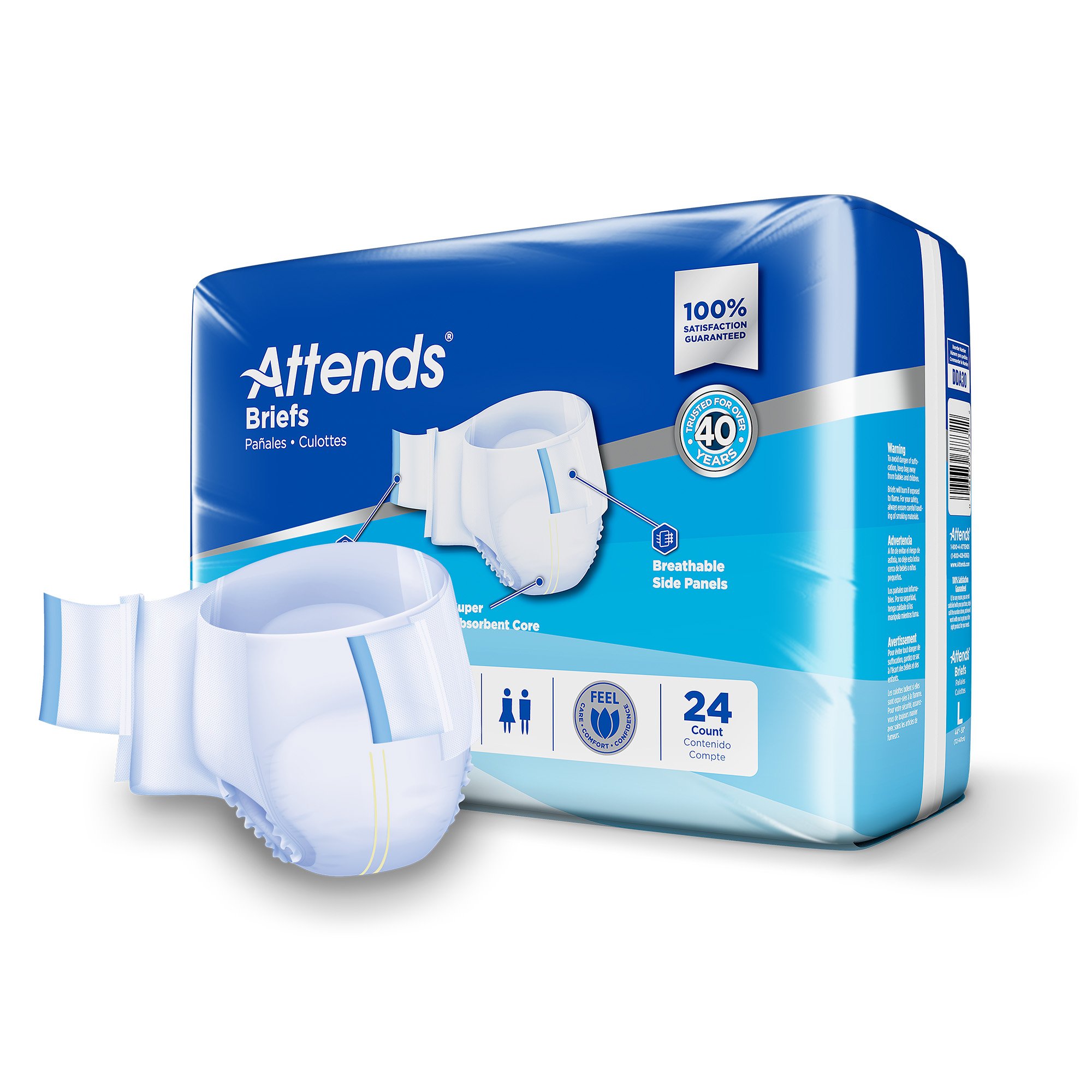 Attends Incontinence Brief DDA30 by Attends Healthcare Products