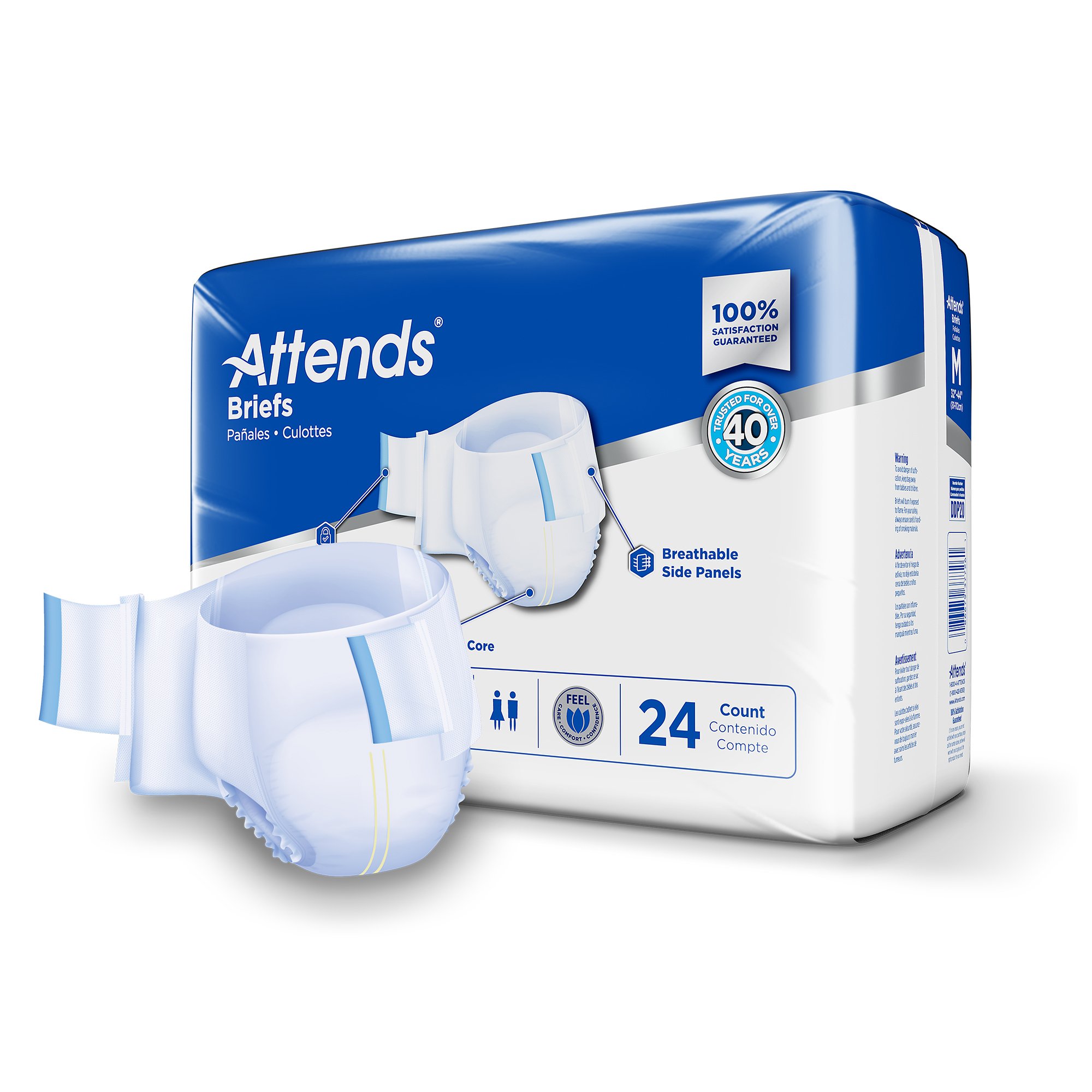 Attends Care Advanced Incontinence Brief DDP20 by Attends Healthcare Products