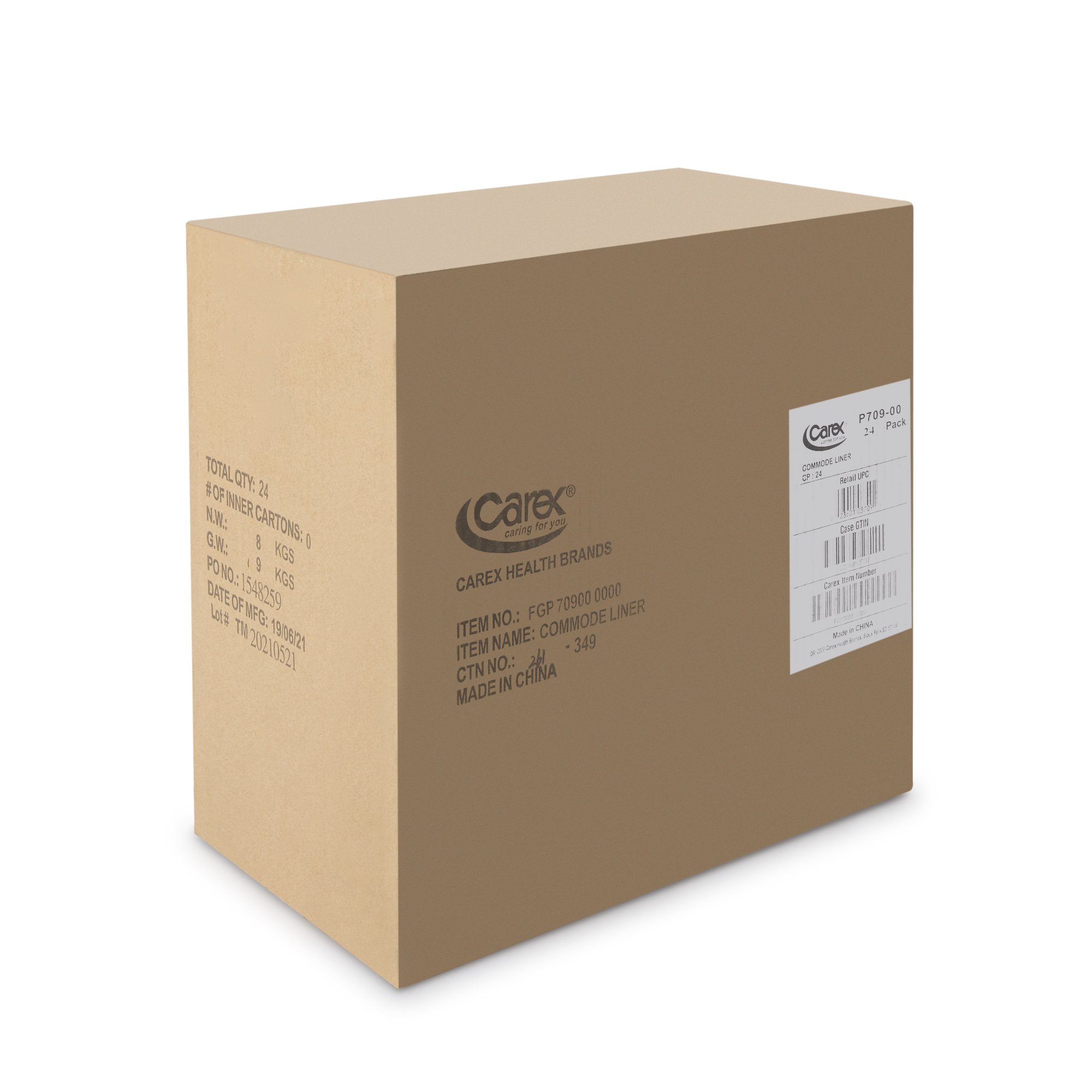 Carex Commode Liner 0000 by Drive DeVilbiss Healthcare