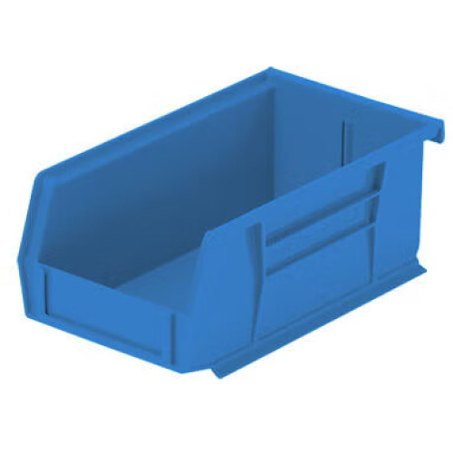 Health Care Logistics - 1405B Storage Bin HCL® Super Tough Blue Plastic 3 X 4-1/8 X 7-3/8 Inch