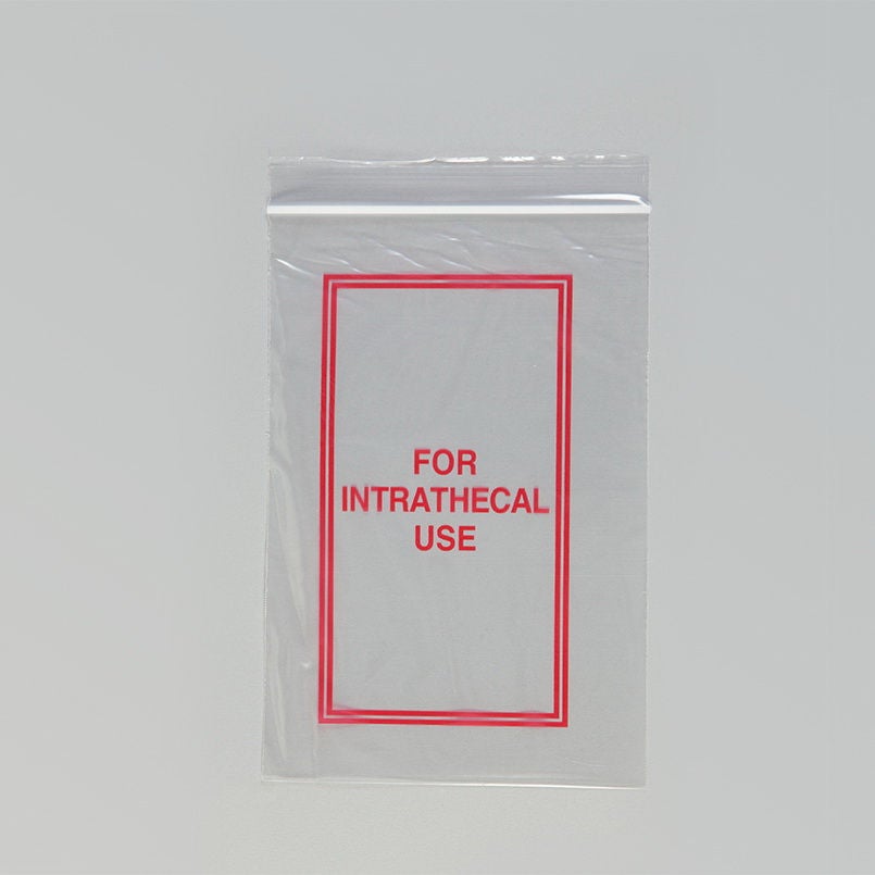 Health Care Logistics - 9537 Reclosable Bag 6 X 9 Inch Plastic Clear / Red Zipper Closure