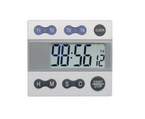 Cardinal - C6510-7 Electronic Stop Watch / Timer Large Digit Traceable® Big-Digit 100 Minutes Digital Display