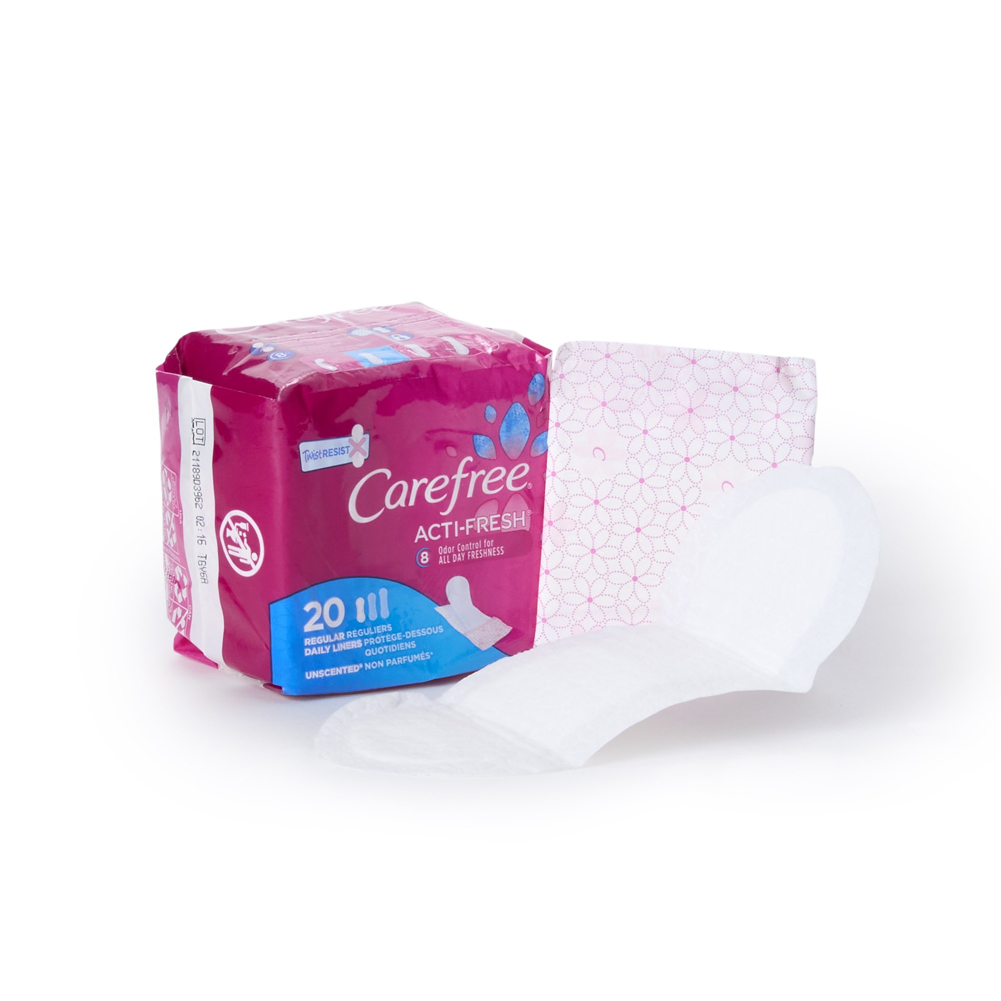 Energizer Personal Care 07830006990 - Carefree Acti-Fresh Liners, Regular - 1/Box