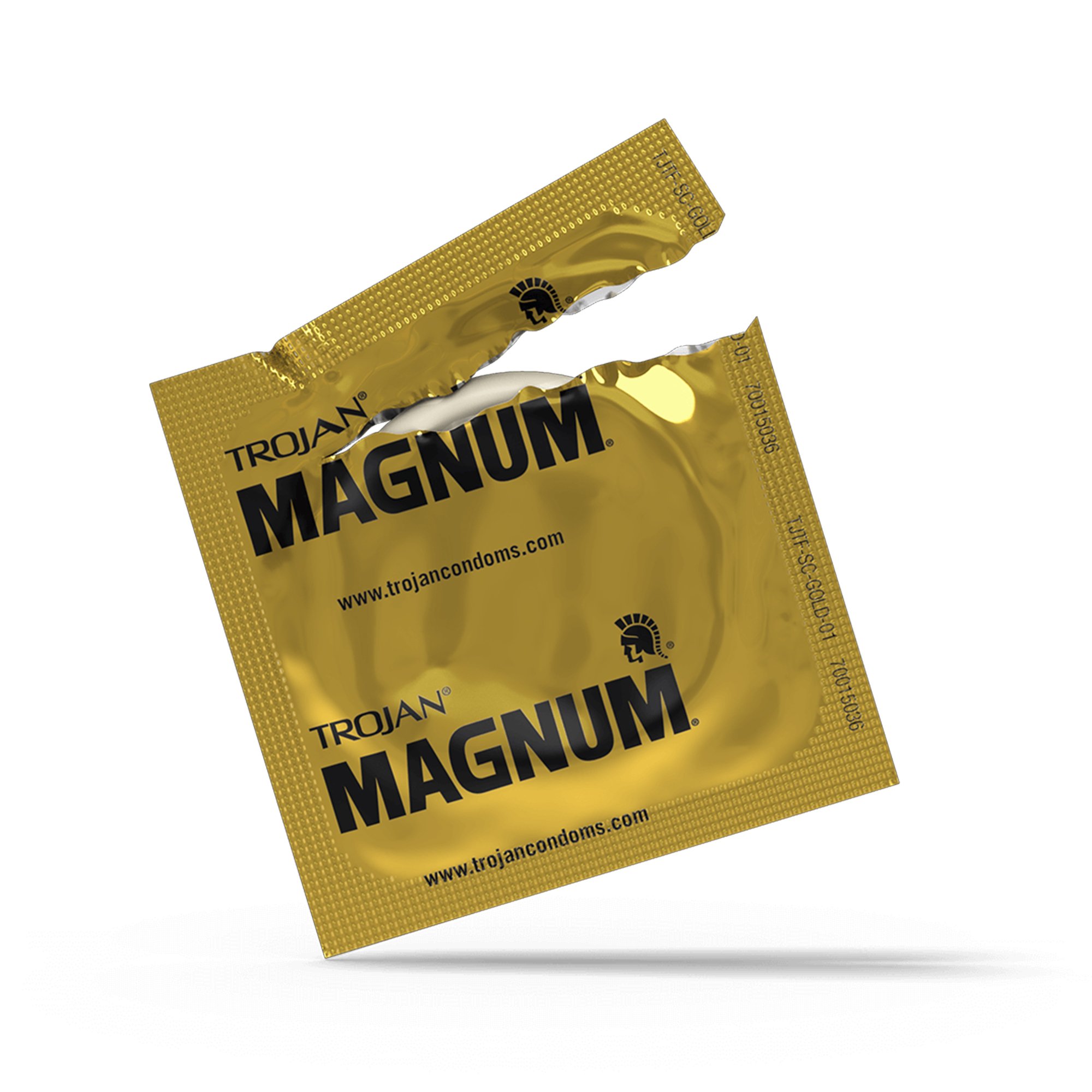 Church and Dwight 22600064203 - Trojan® Magnum® Lubricated Latex Condom - 3/Box