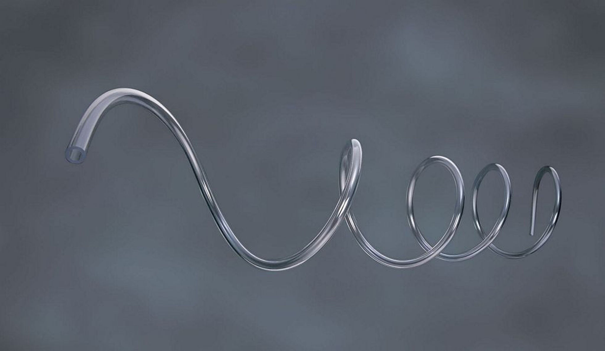HK Surgical - AT375 Suction Tubing Clear 3-75/1000 Inch I.D. 12 Foot Length PVC Sterile