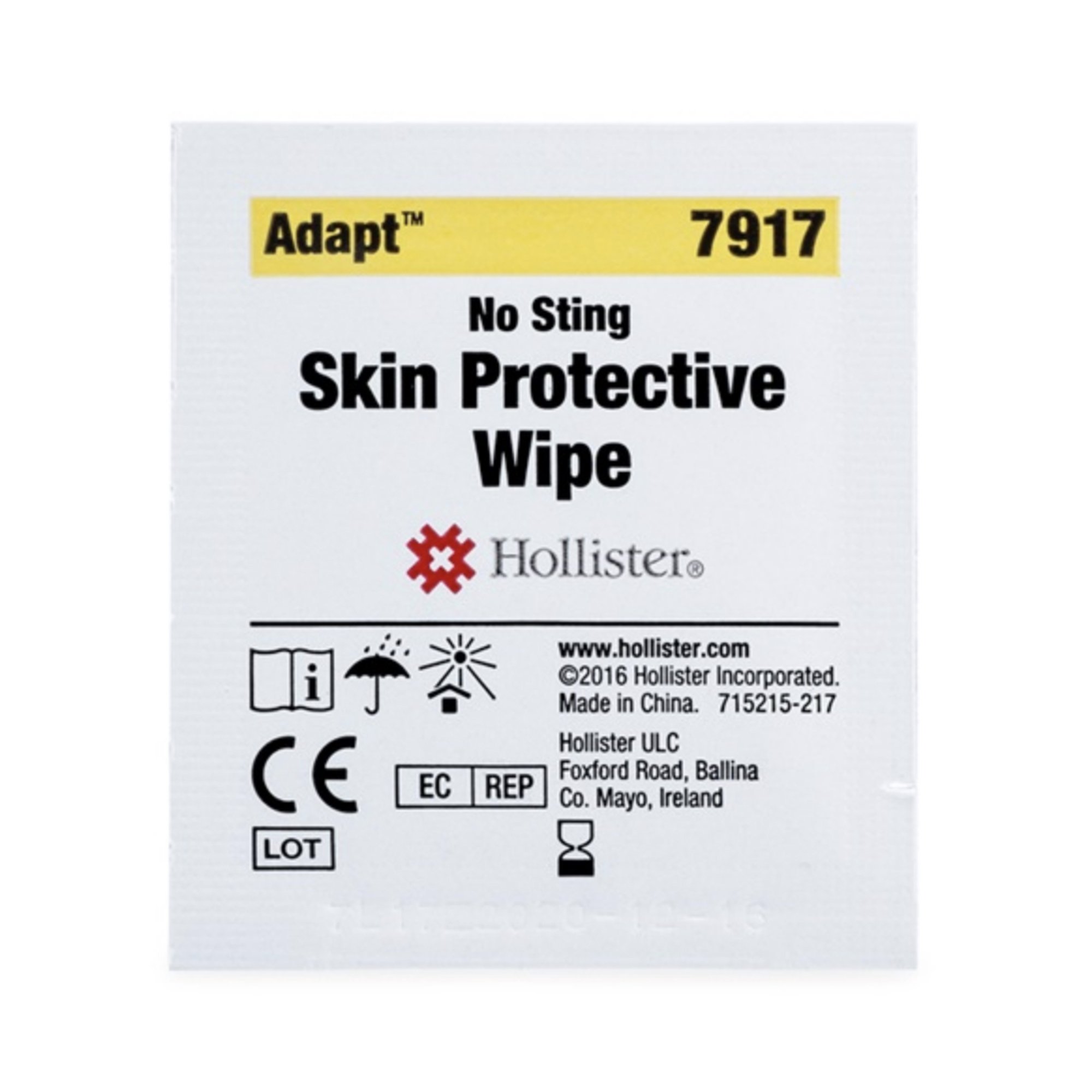 Hollister - 7917 Adapt™ No Sting Skin Protective Wipe