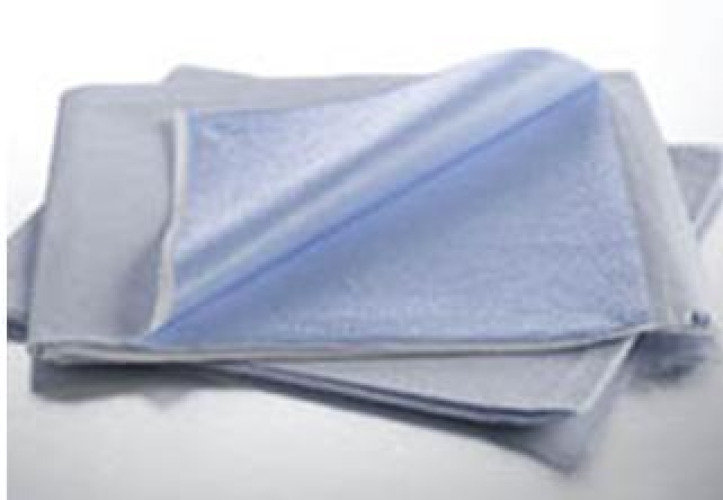 Graham Medical Products - 70323N Graham Medical Blue Flat Stretcher Sheet