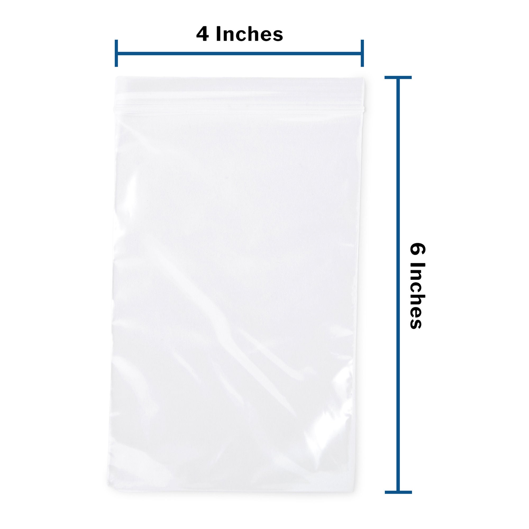 McKesson Brand - 4588 McKesson 4 X 6 Inch Zip Closure Bag