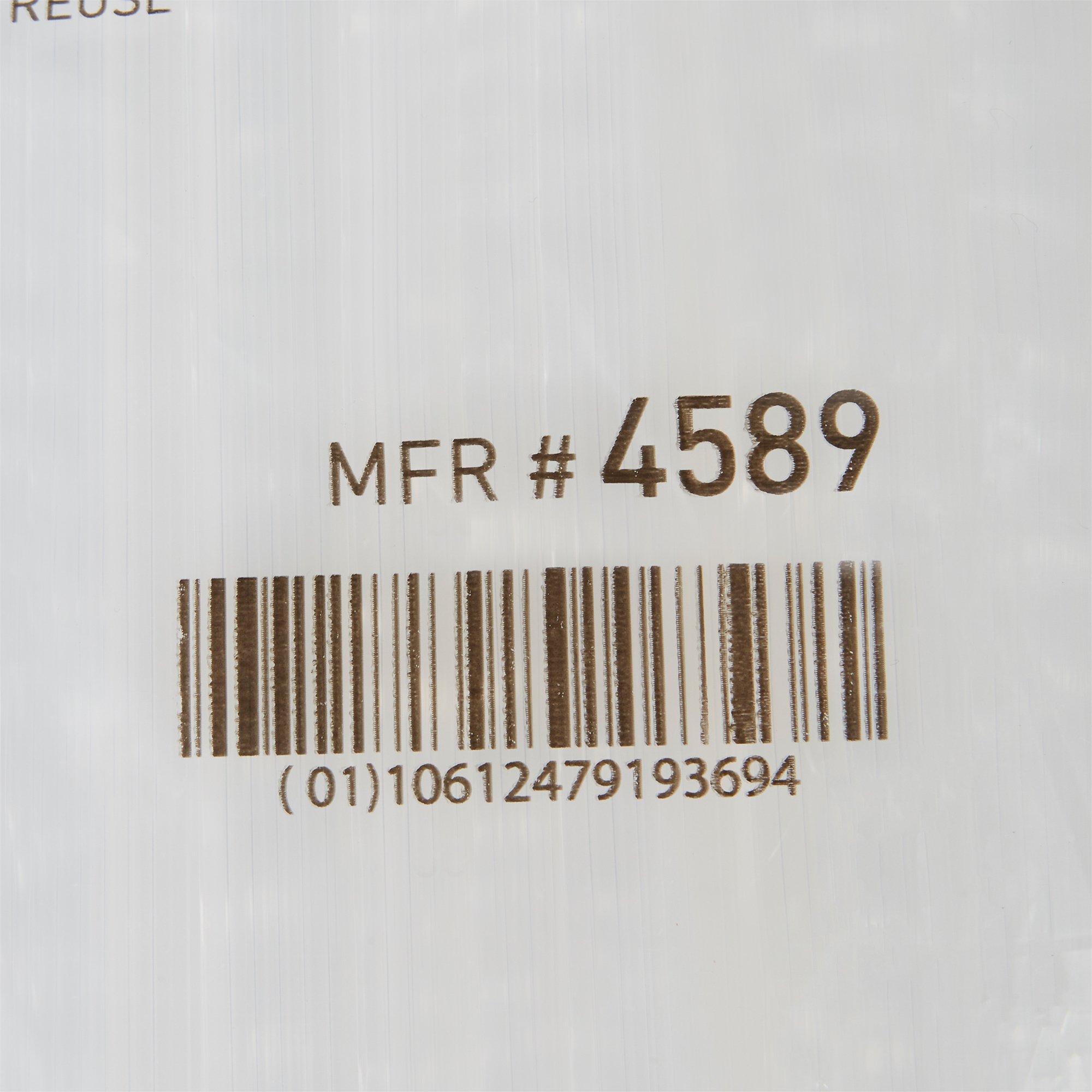 McKesson Brand 4589 - McKesson Zip Closure Bag, 12 x 12 in. - 1/Box, 10/Case