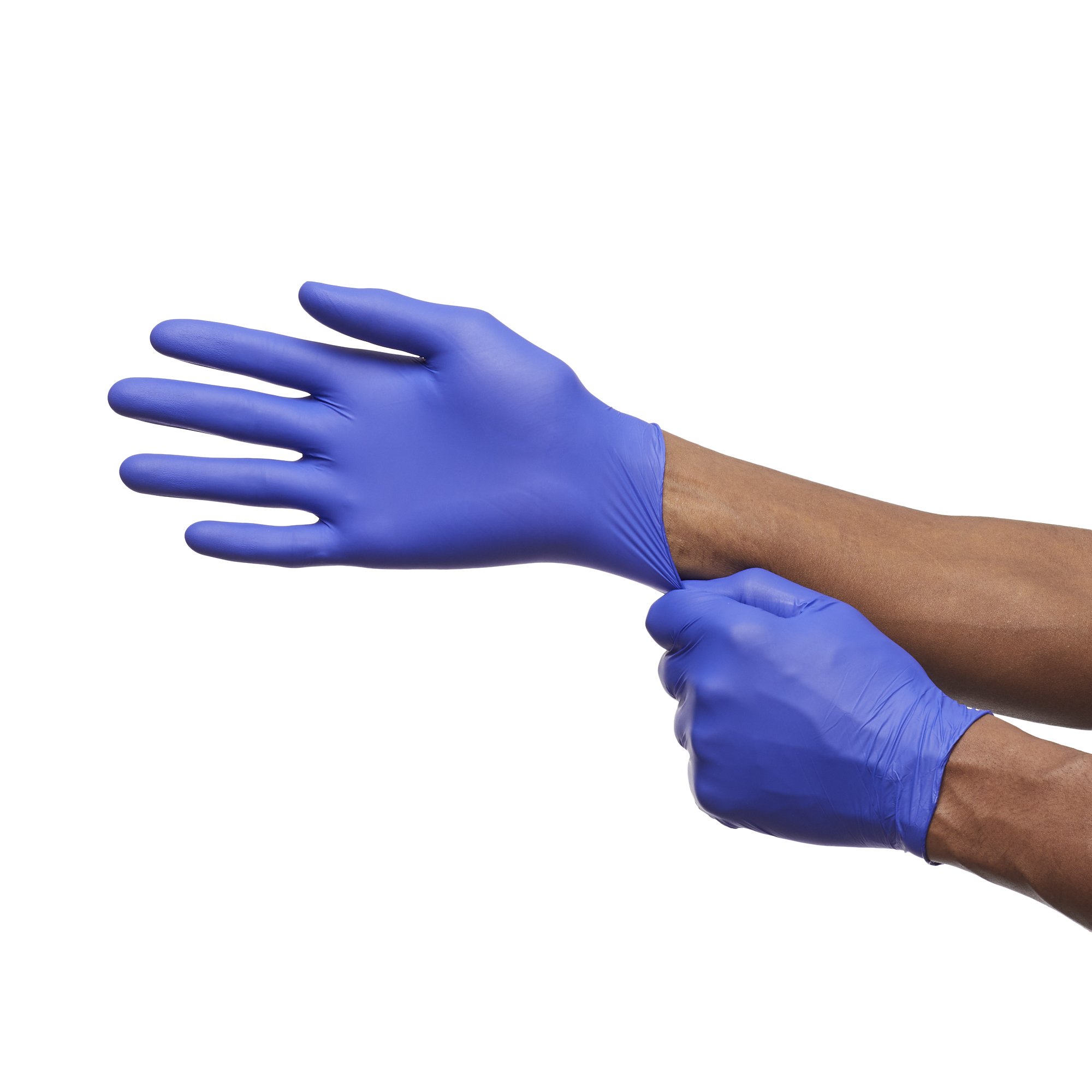 McKesson Brand 14-6N34 - McKesson Confiderm® 4.5C Nitrile Exam Glove, Medium, Blue - 1/Box, 10/Case
