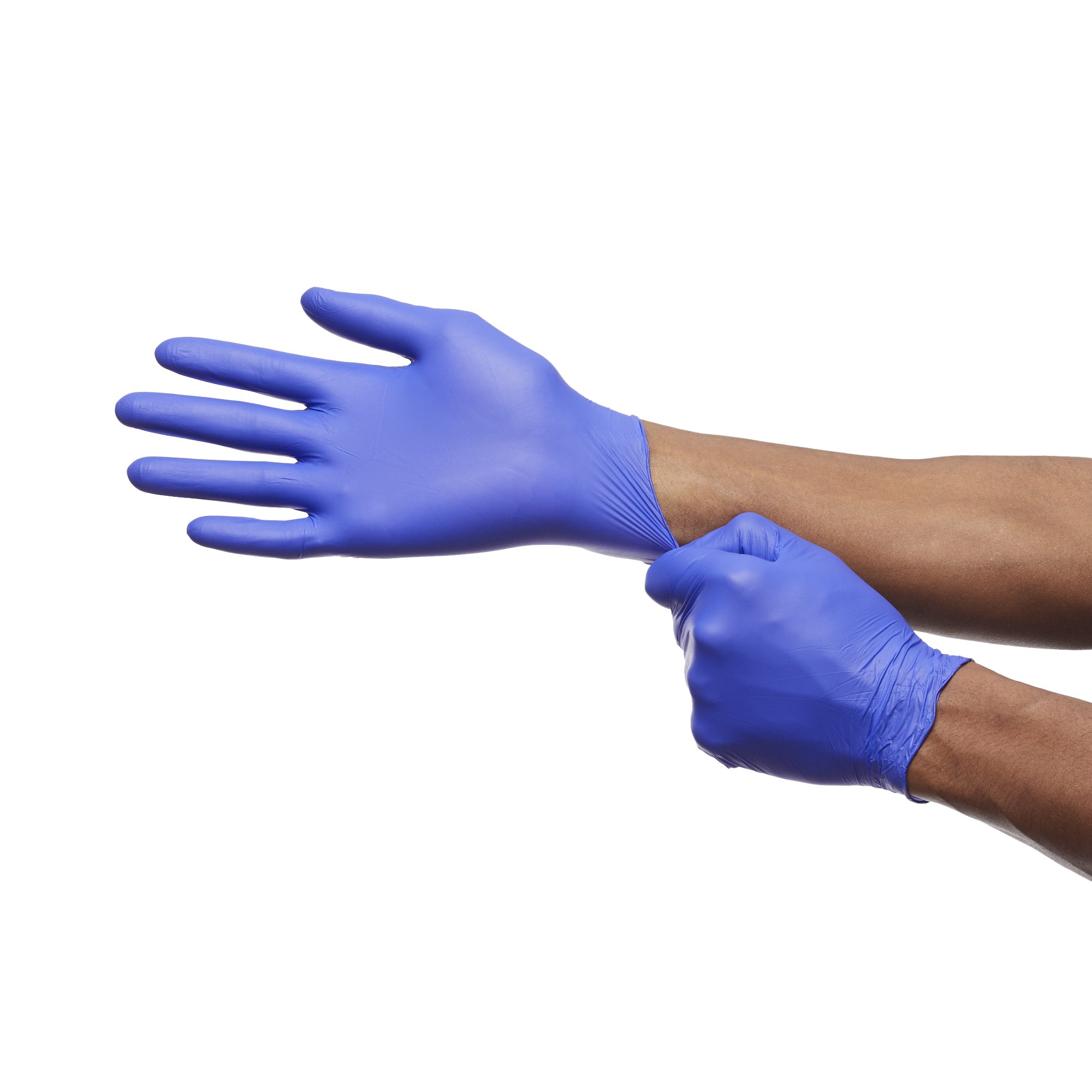 McKesson Brand 14-6N36 - McKesson Confiderm® 3.0 Nitrile Exam Glove, Large, Blue - 1/Box, 10/Case