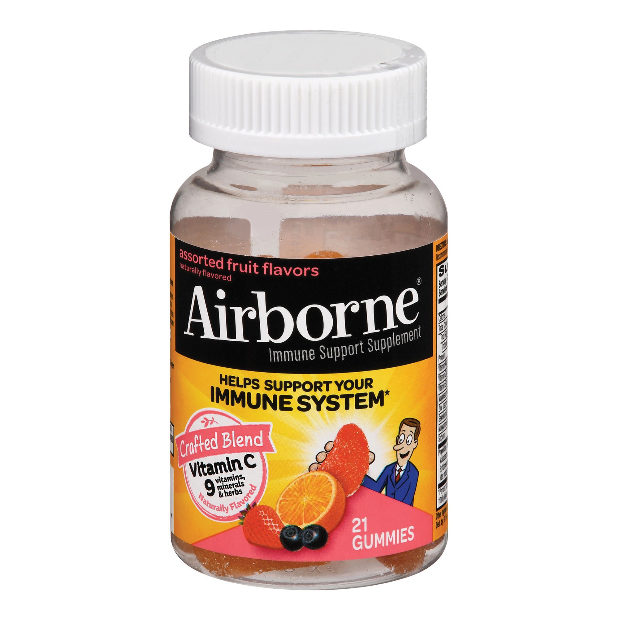 Reckitt Benckiser - 64786518572 Airborne® Original Immune Support Supplement Gummies