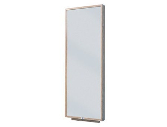 Hausmann Industries - 1672 Wall Mount Mirror 4 X 24 X 66 Inch Oak