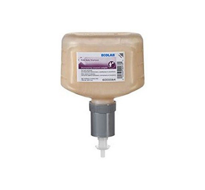 Ecolab - 6000064 Shampoo and Body Wash Total Body 750 mL Dispenser Refill Bottle Clean Scent