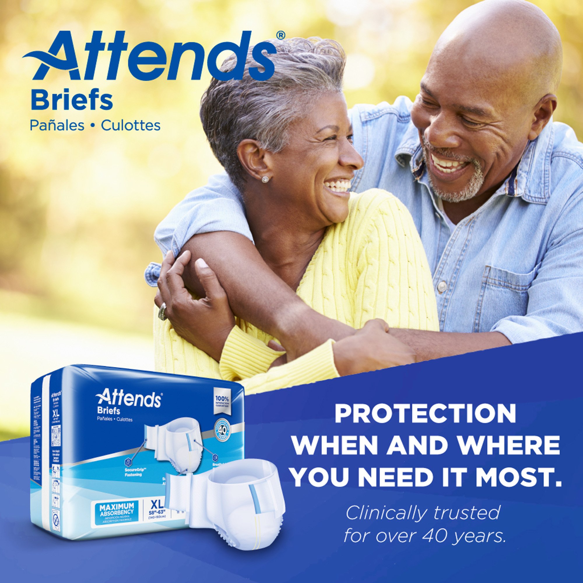 Attends Healthcare Products - DDA40 Attends® Heavy Absorbency Briefs