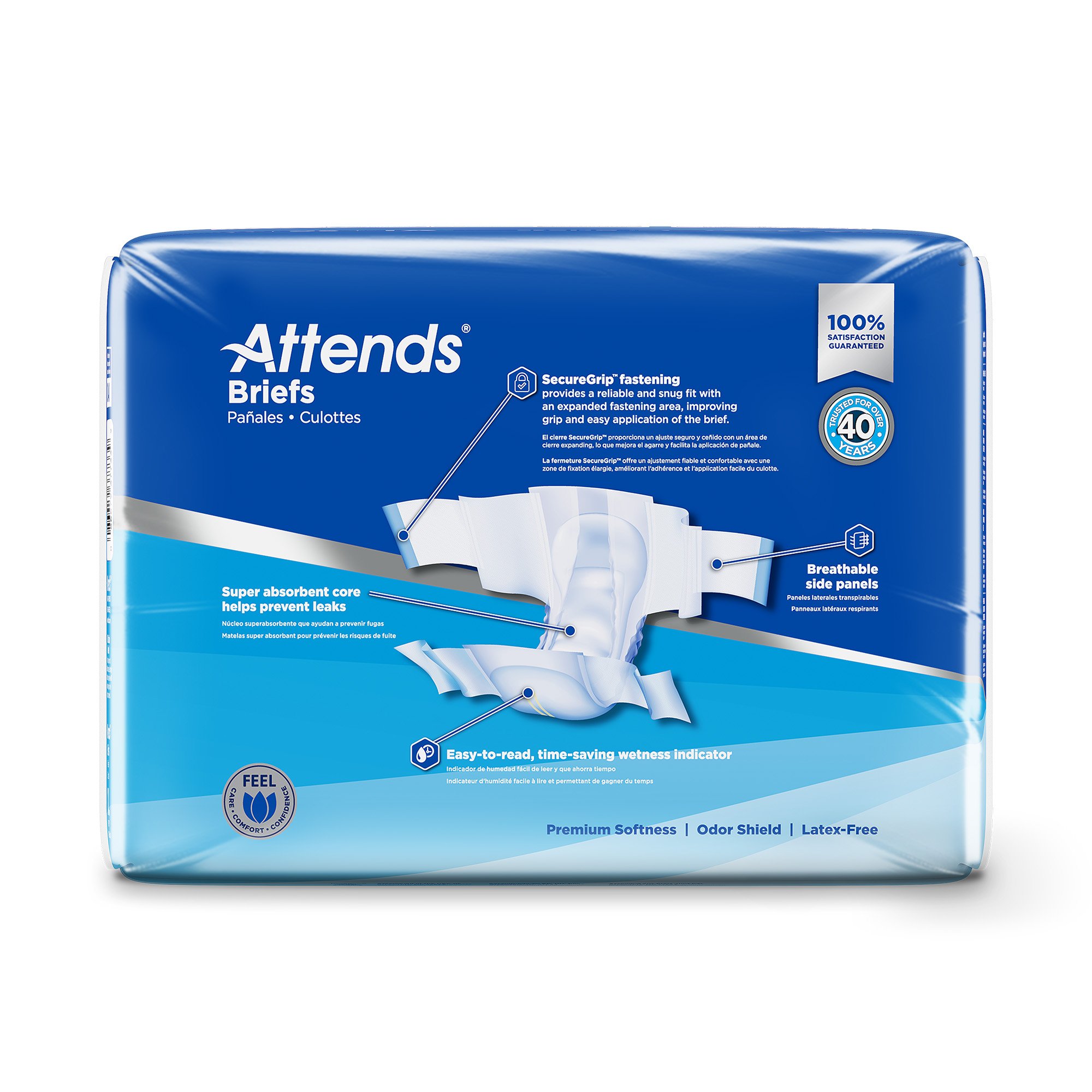 Attends Healthcare Products - DDA40 Attends® Heavy Absorbency Briefs