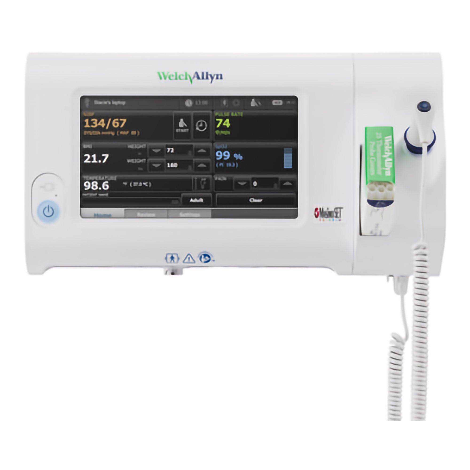 Welch Allyn - 73WX-B Patient Monitor Connex® Monitoring / Spot check NIBP, SpO2 AC Power