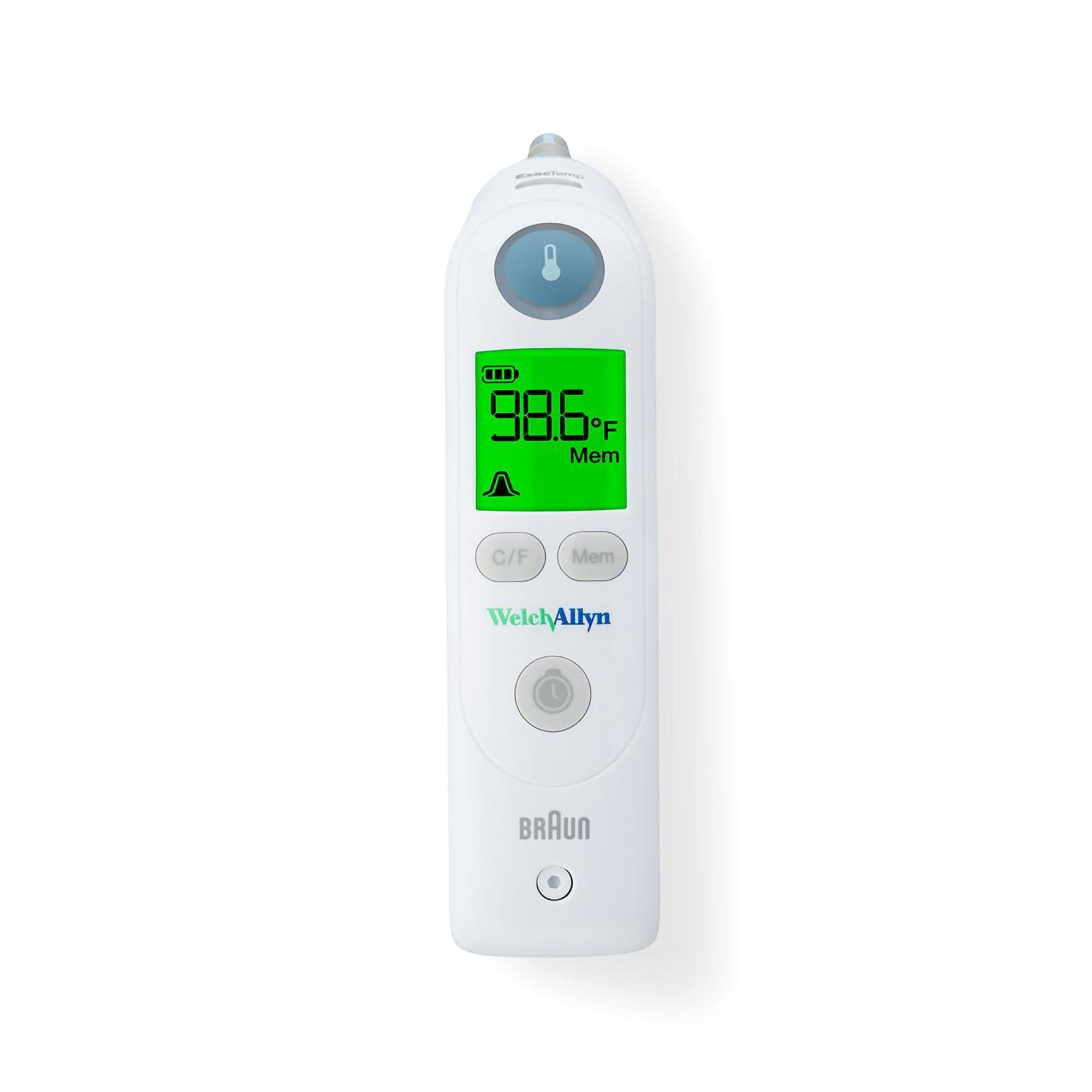 Welch Allyn - 06000-300 Tympanic Ear Thermometer Braun ThermoScan® Ear Probe Handheld