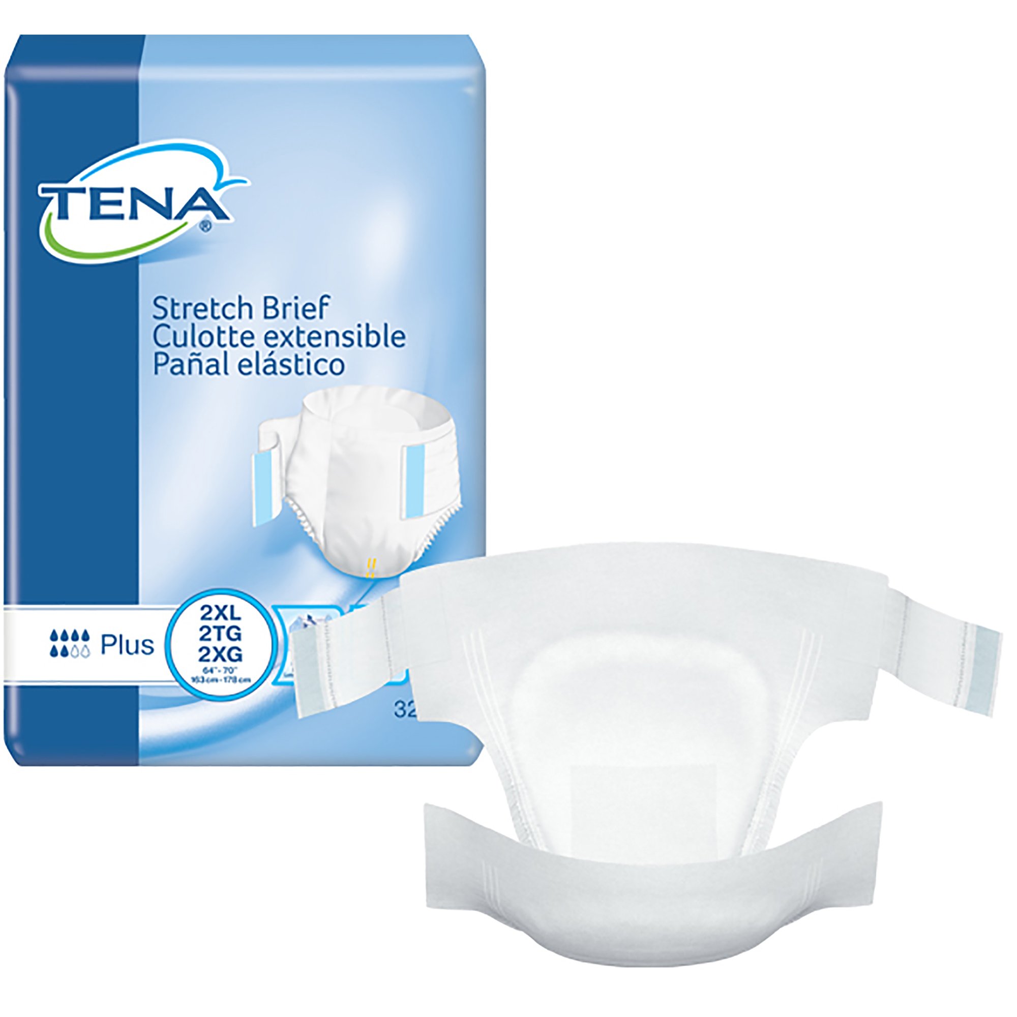 Essity HMS North America Inc - 61090 Tena® Stretch™ Plus Incontinence Brief